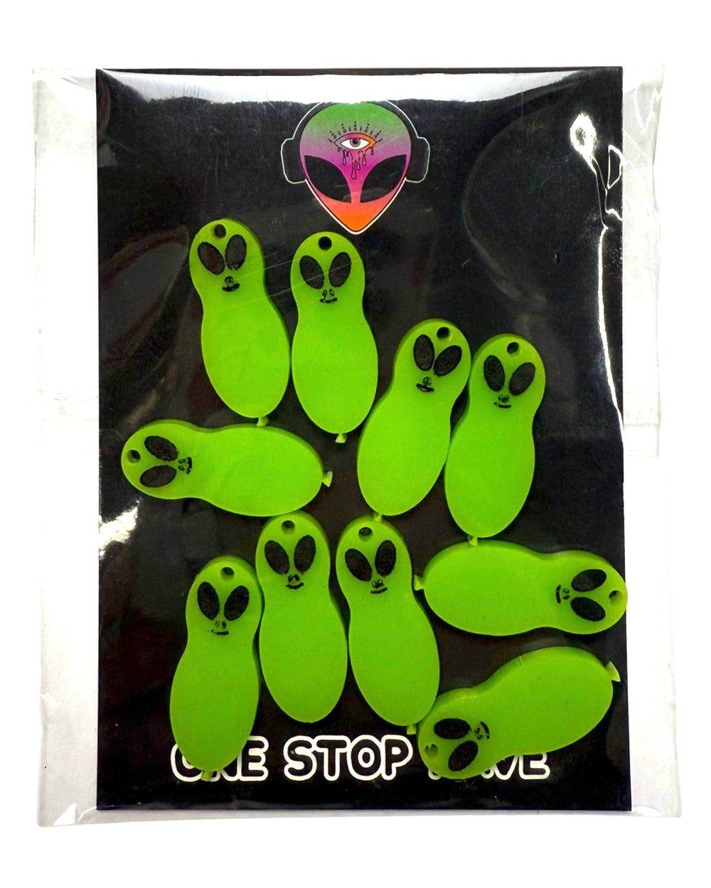 Kevin Kandi Rave Charms | Alien Bracelet Charms | Friendship Bracelet