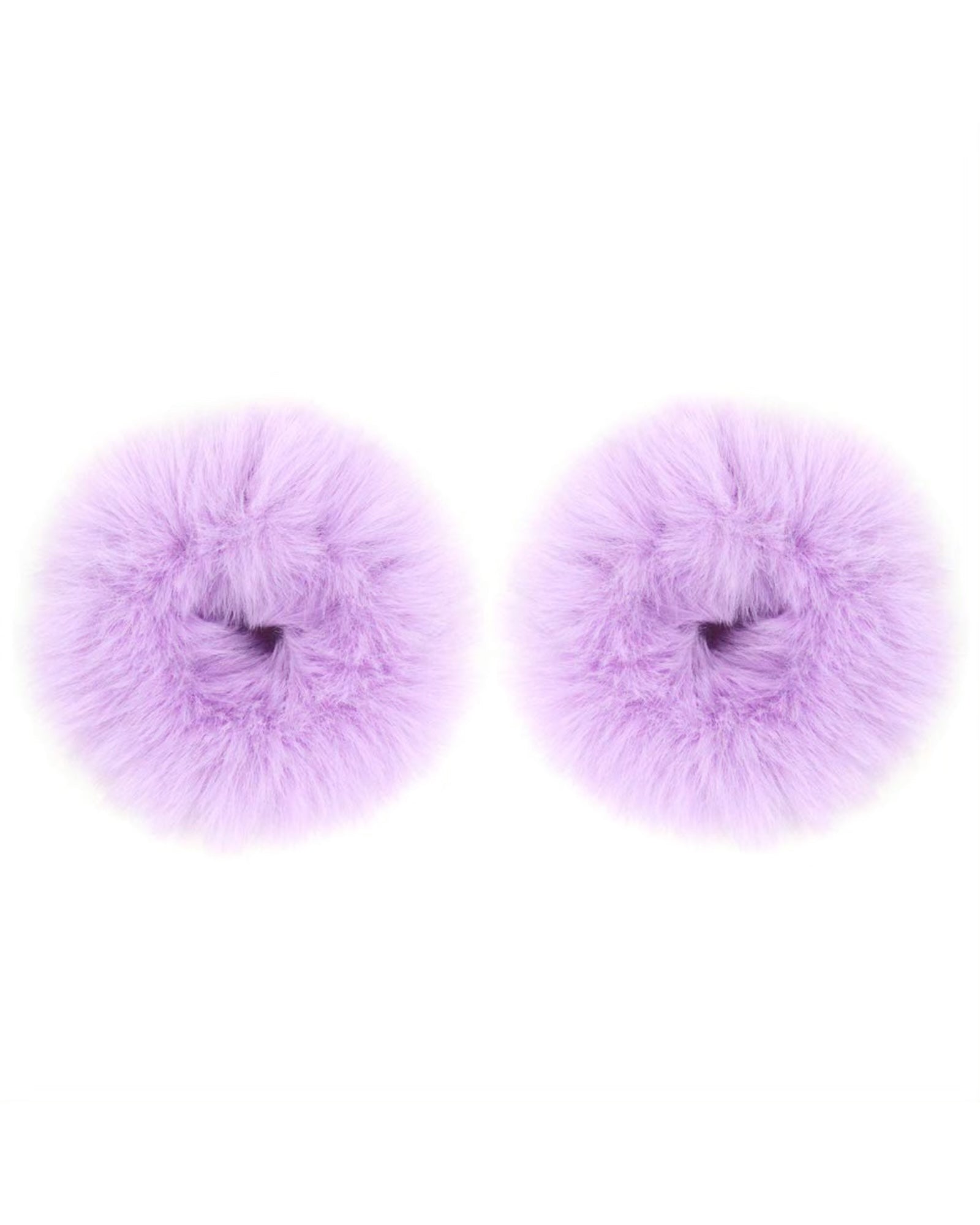 Faux Fur Hair Scrunchies