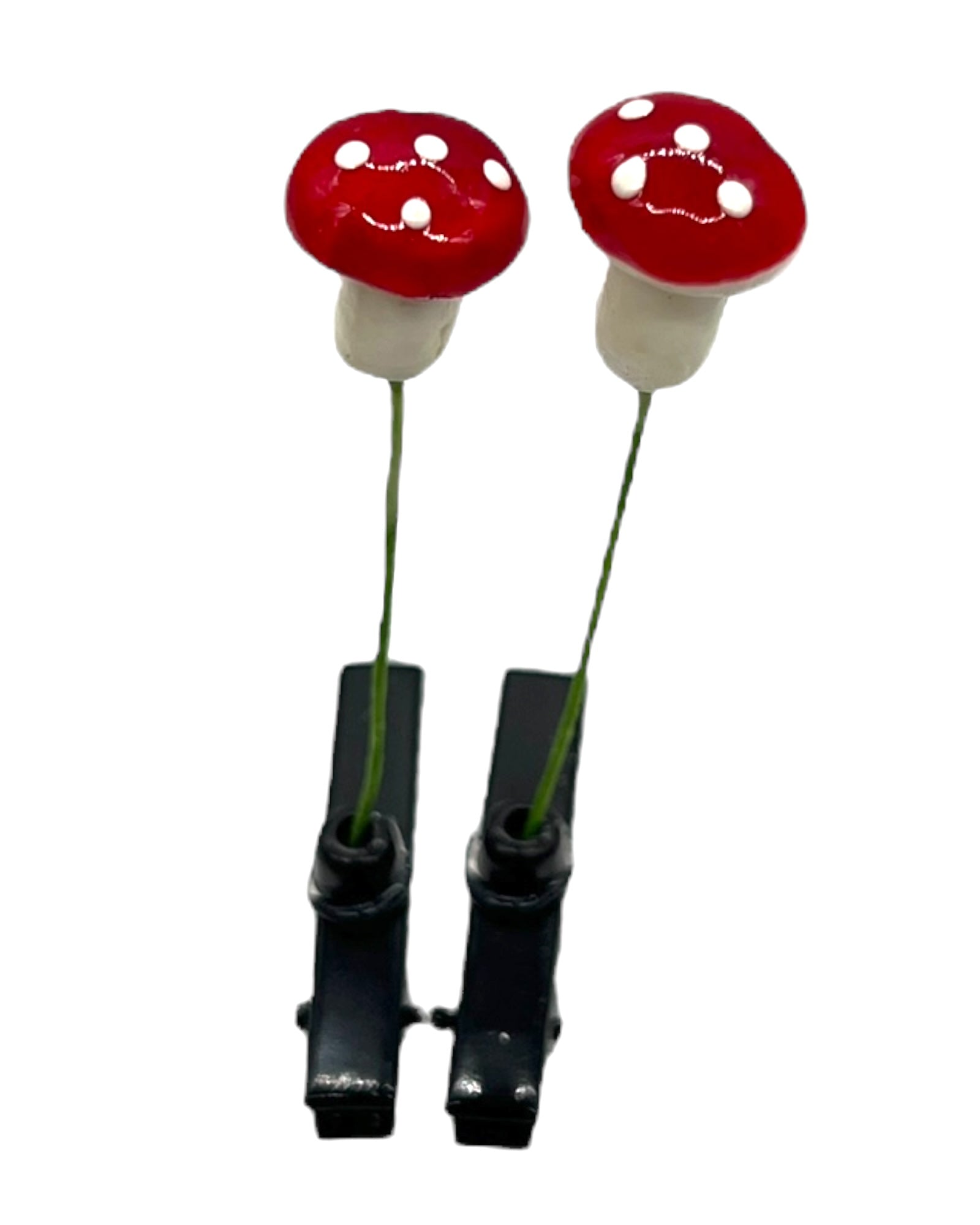 Mushroom Sprout Clips 2-PC Set