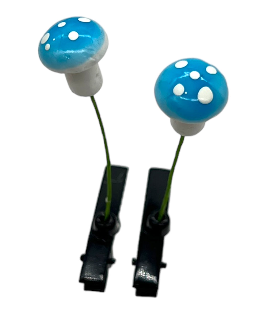 Mushroom Sprout Clips 2-PC Set | Colorful Rave Accessories