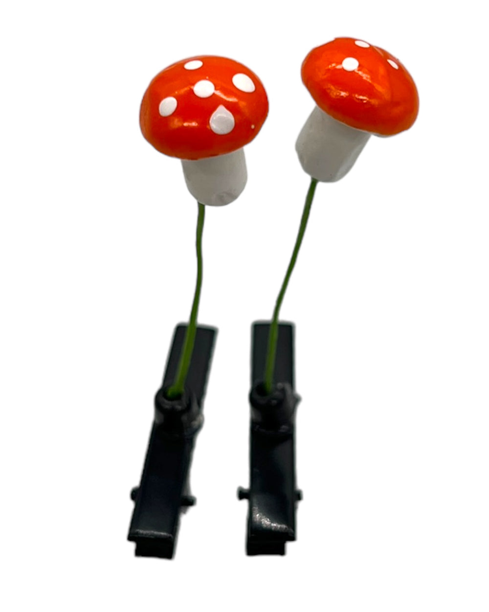 Mushroom Sprout Clips 2-PC Set | Colorful Rave Accessories