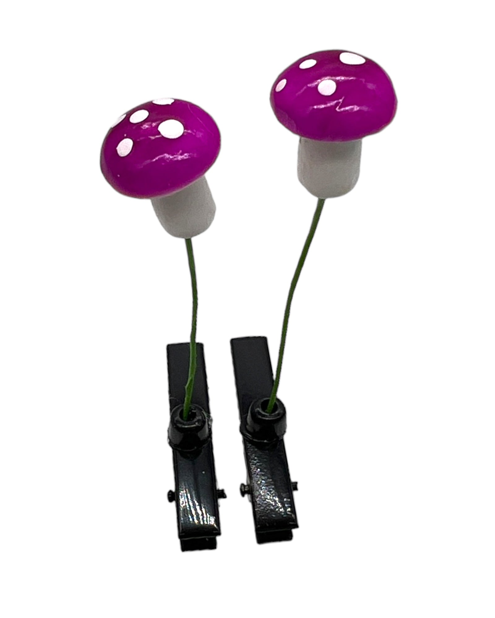 Mushroom Sprout Clips 2-PC Set