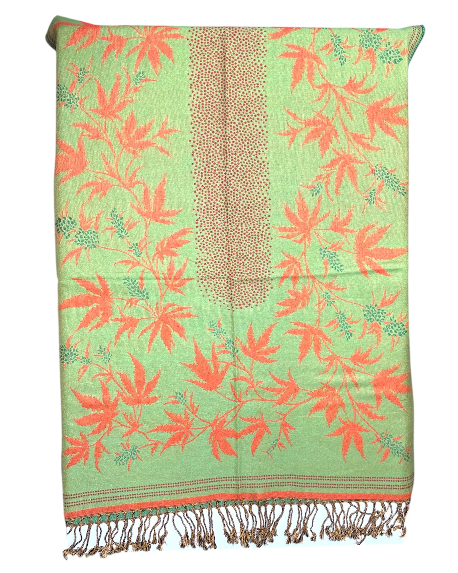 Pashmina reversible Red Blaze Rave