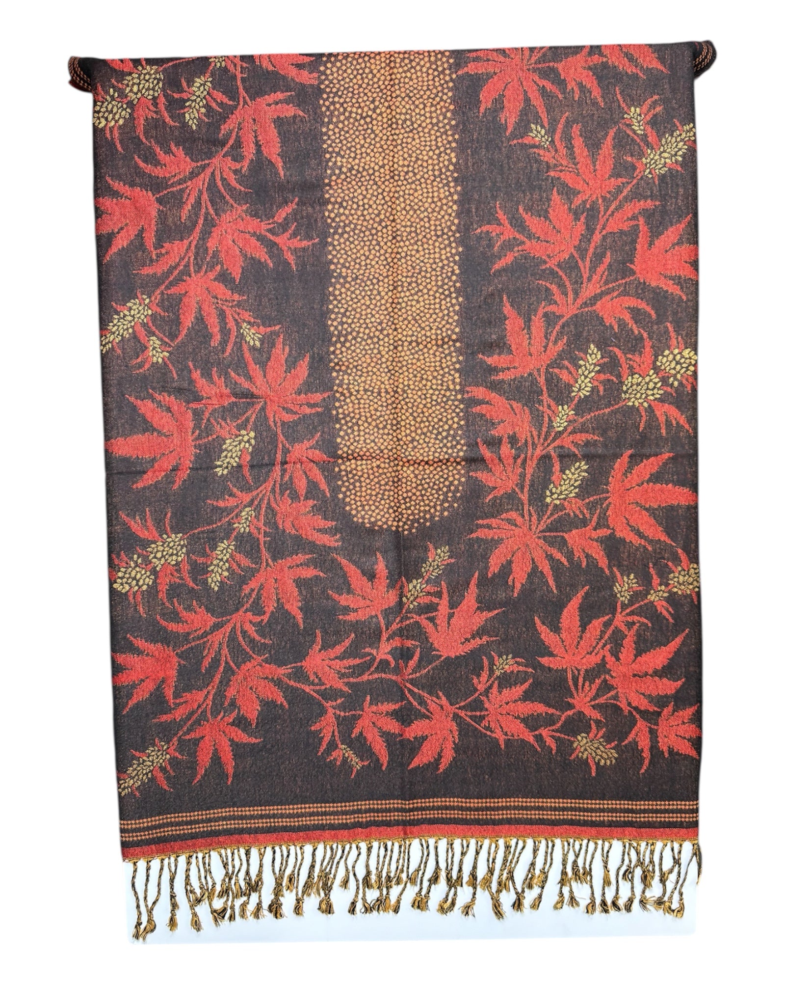 Black Blaze Reversible Rave Pashmina