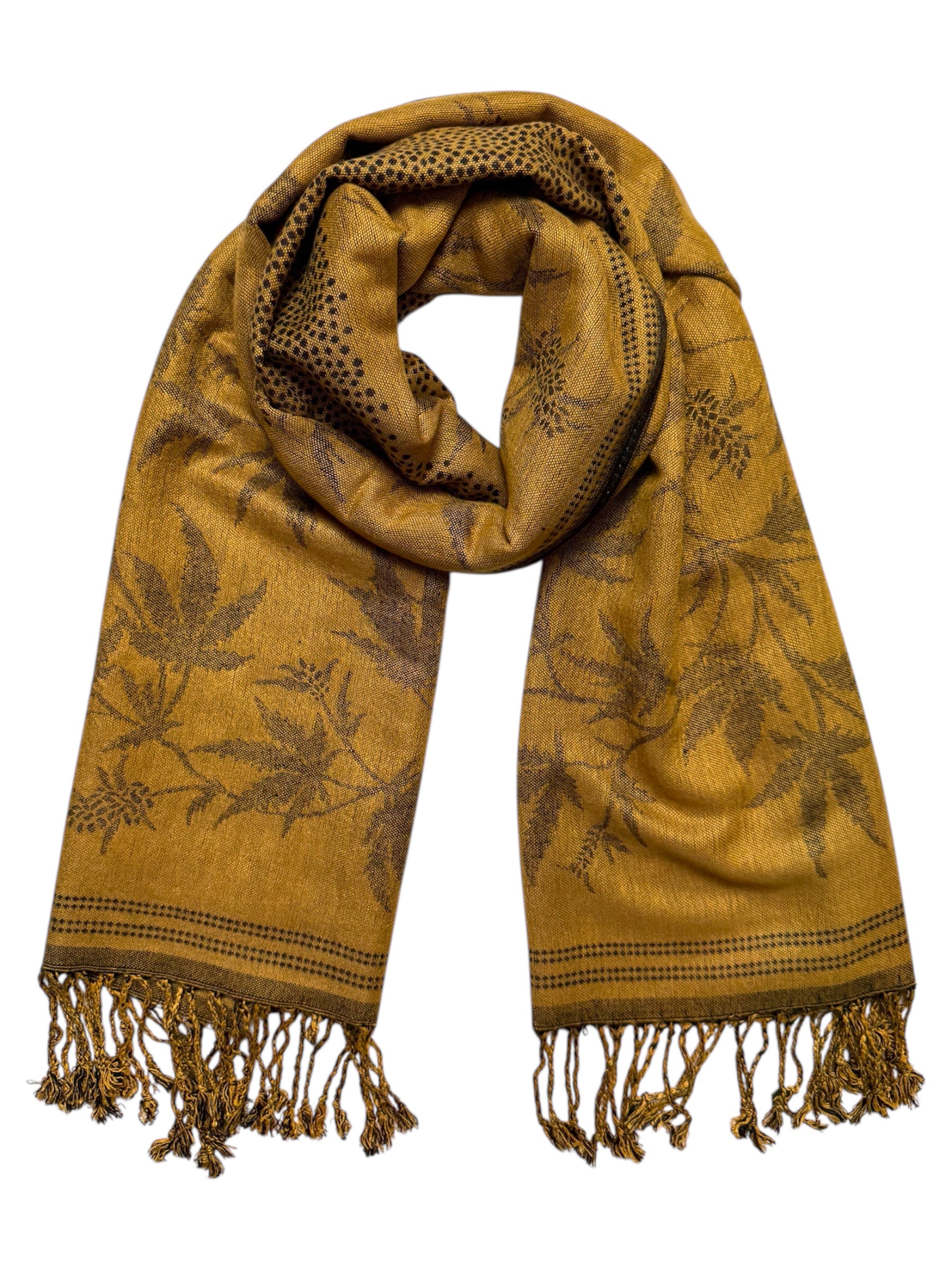 Grey Blaze Reversible Rave Pashmina