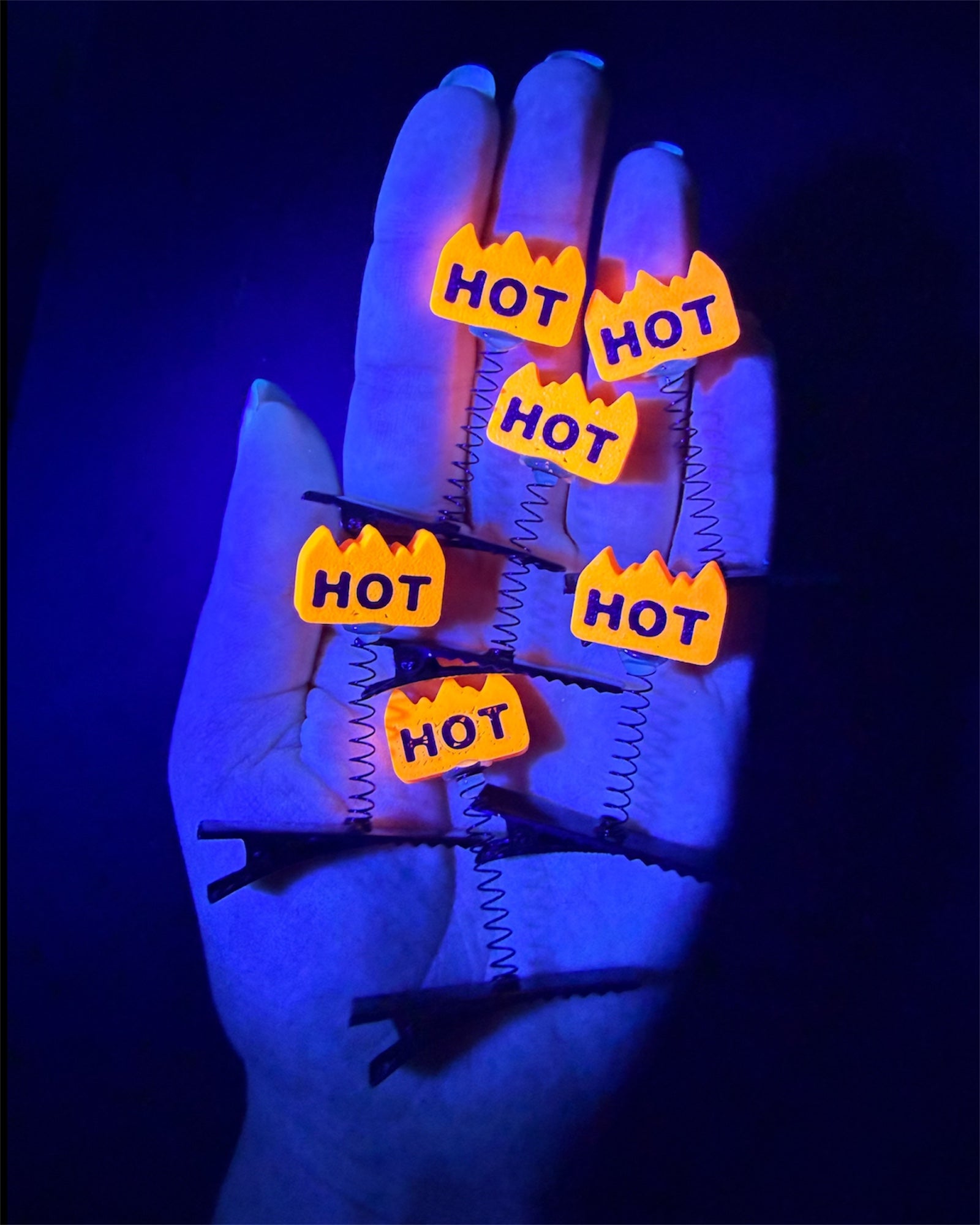 Ensemble de 6 pinces à germes chauds