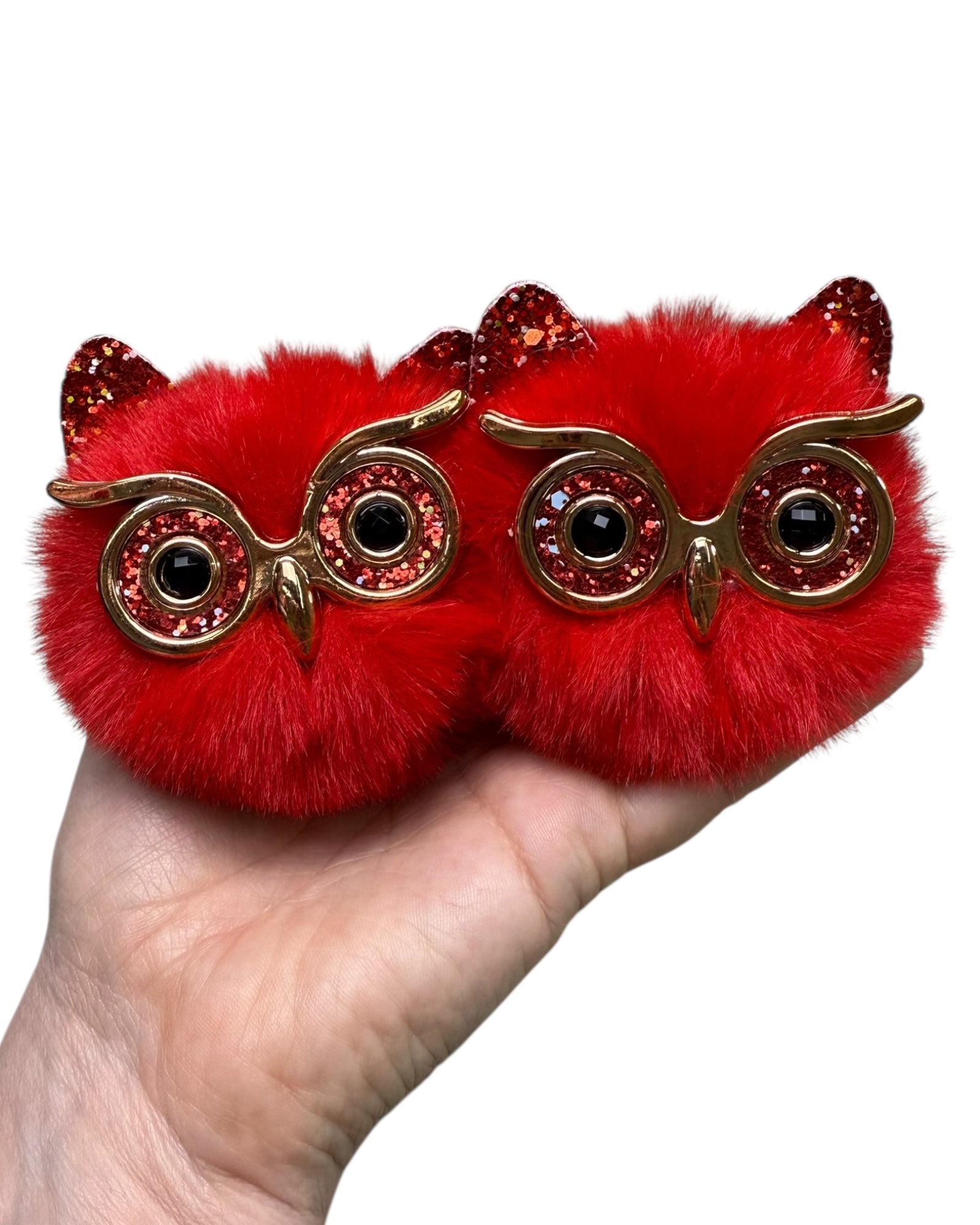 Owl Space Bunz Pom Pom Hair Clips | Rave & Festival Hair Accessories