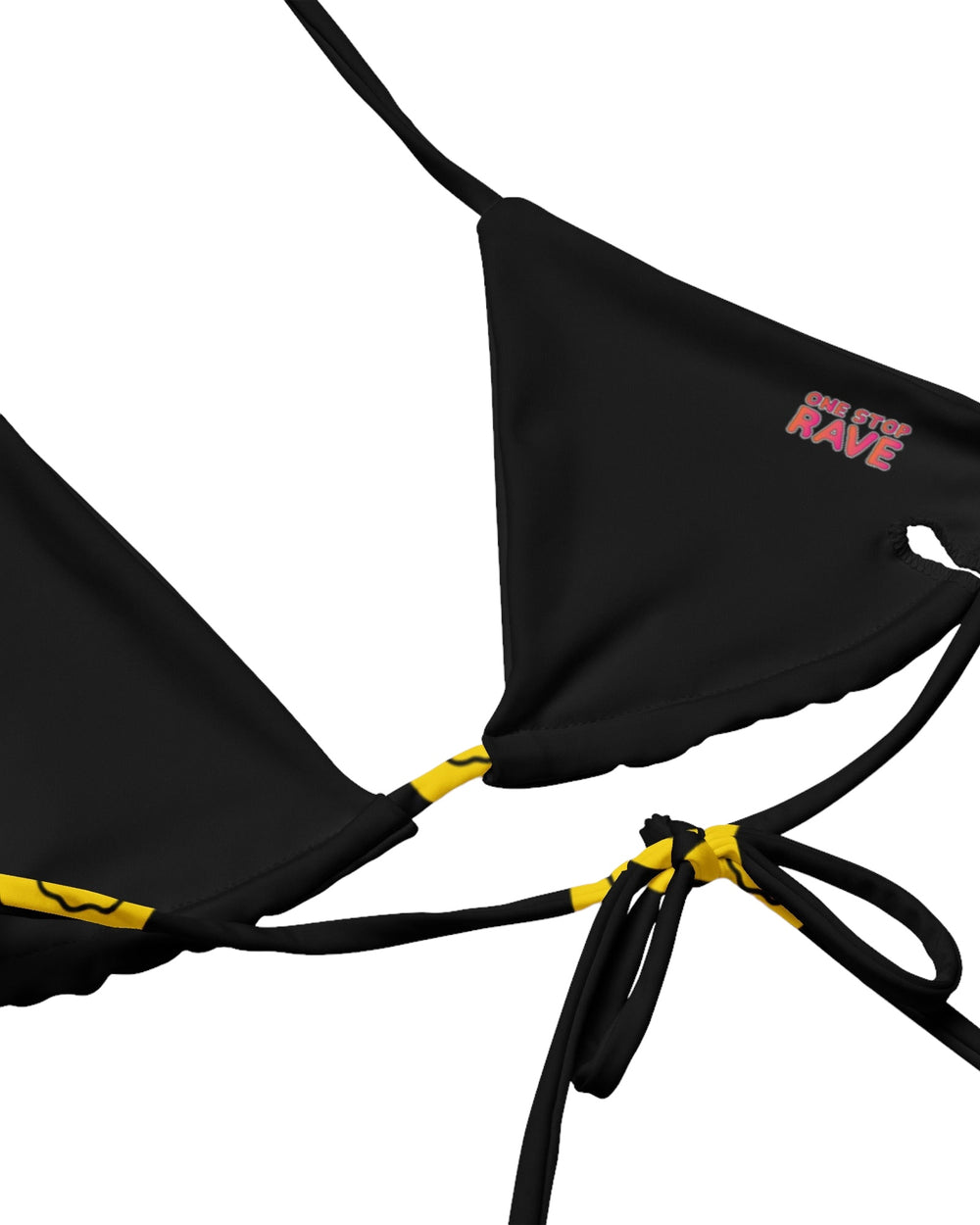 Haut De Bikini Victoria's Secret Jaune Taille S - Occasion Très Bon état, Avec Bijou