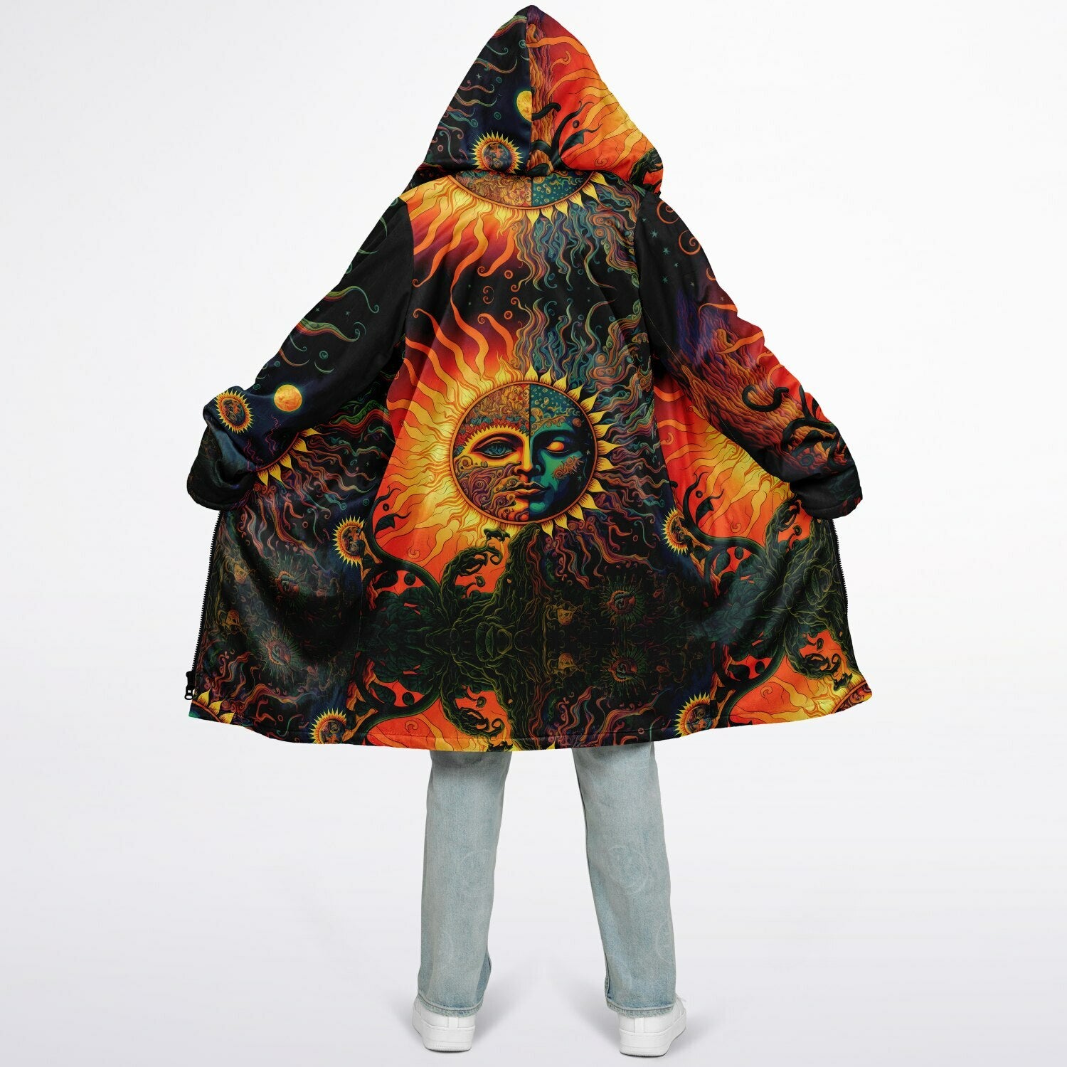 Apollo Zipper Plush Cloak