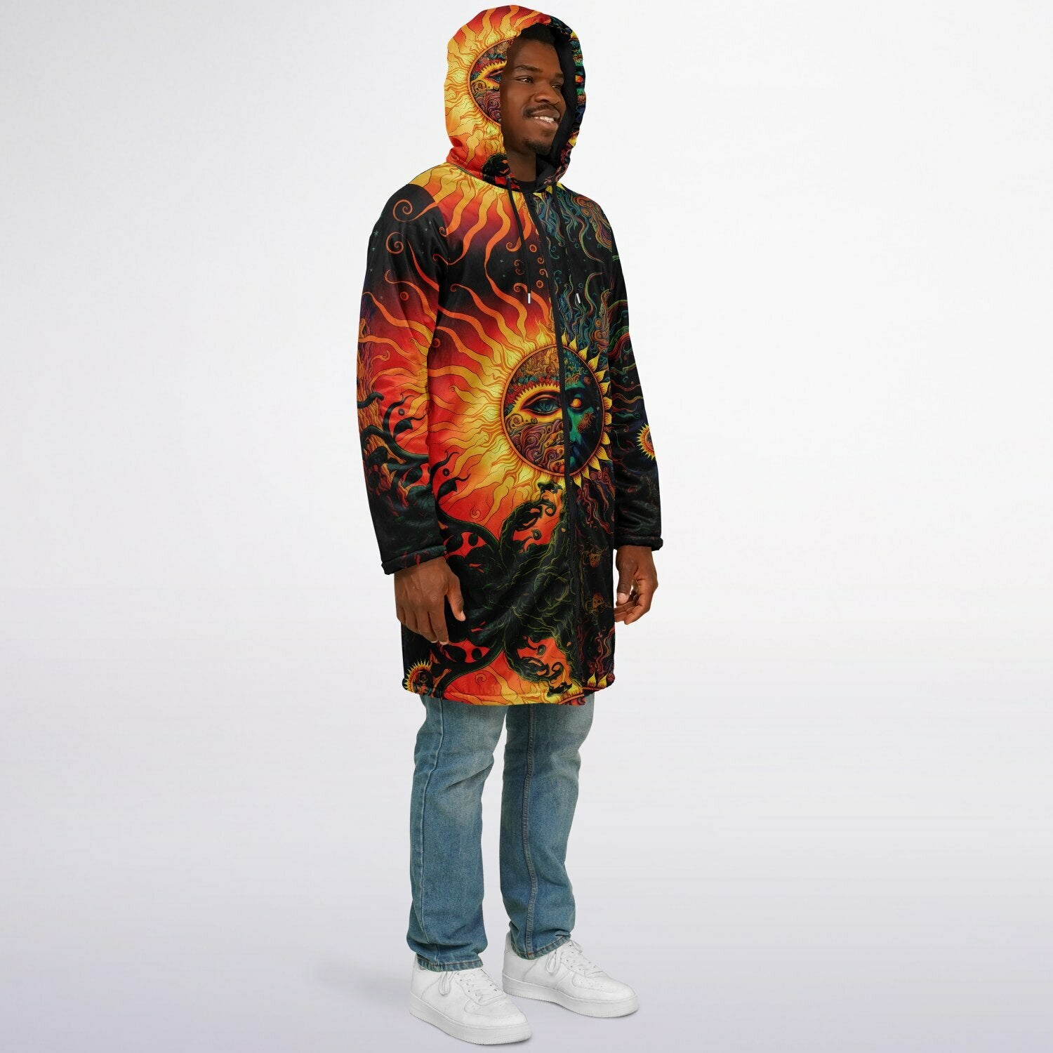 Apollo Zipper Plush Cloak