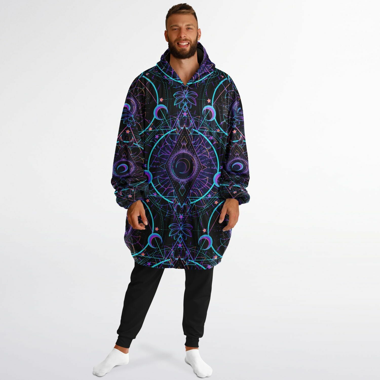 Mushroom Astrology Cloud Hoodie