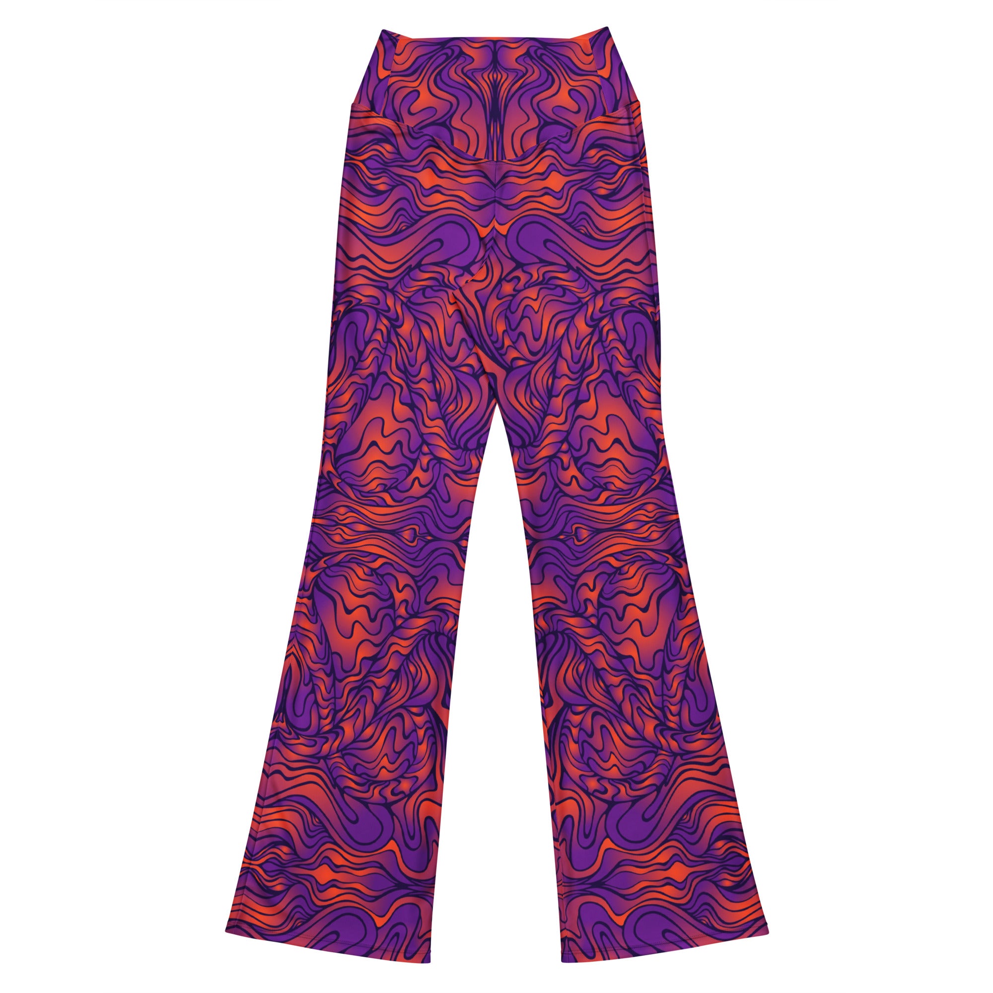 Amethyst Fire Flare Leggings