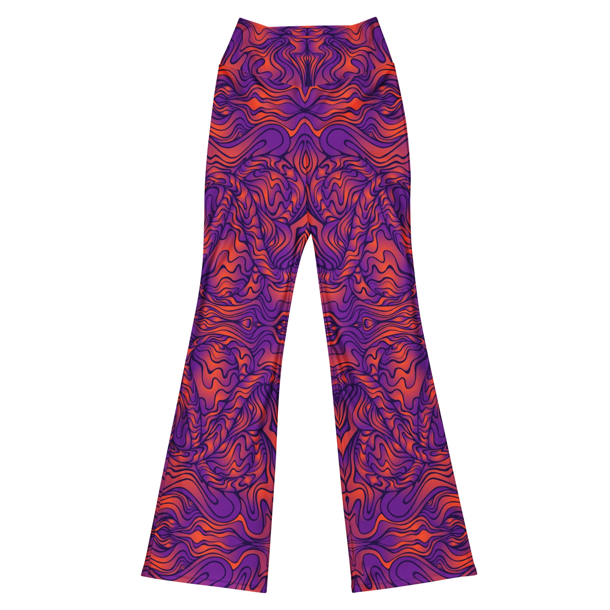 Amethyst Fire Flare Leggings