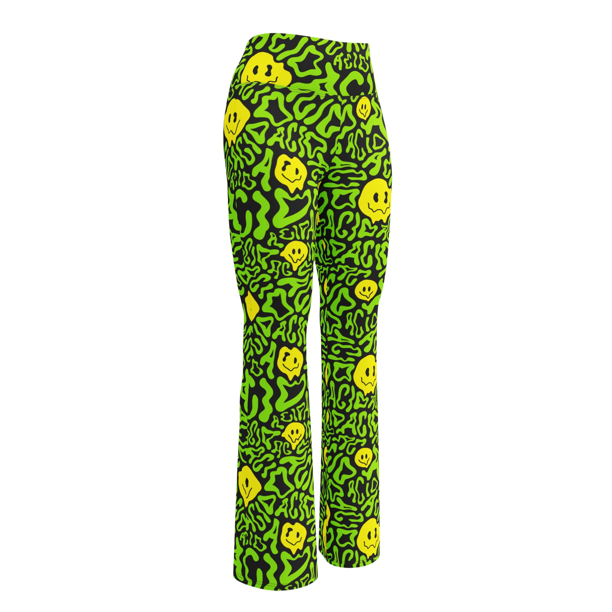 Acid Smilez Flare Leggings