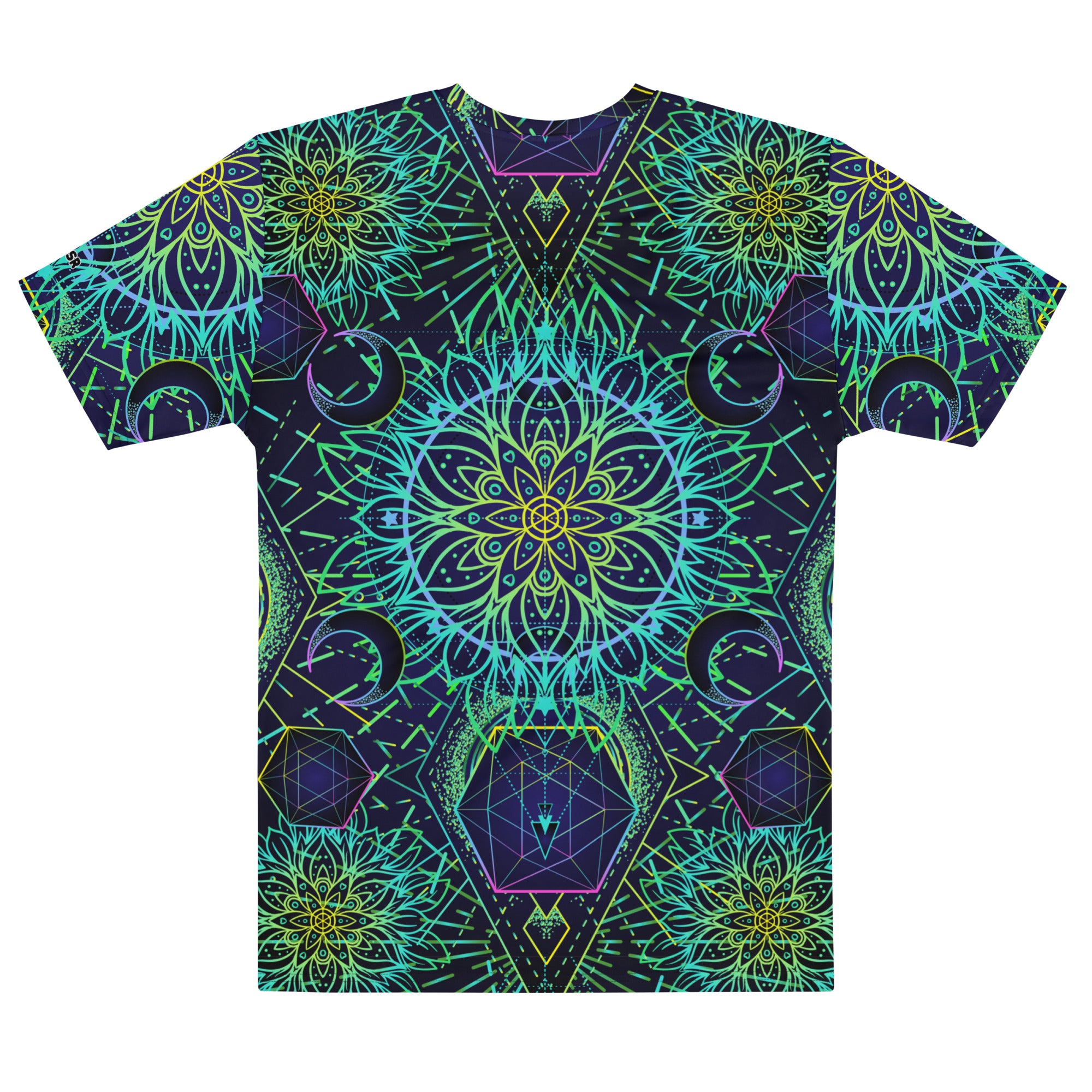 Tranquility Soft Luxe Tee | Geometric Mandala Rave Shirt