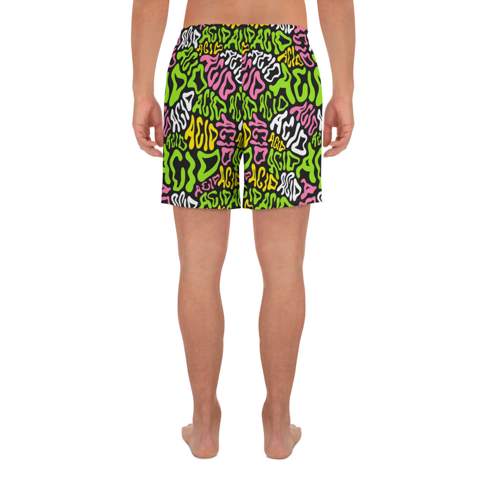 Candy Acid Recycled Athletic Shorts