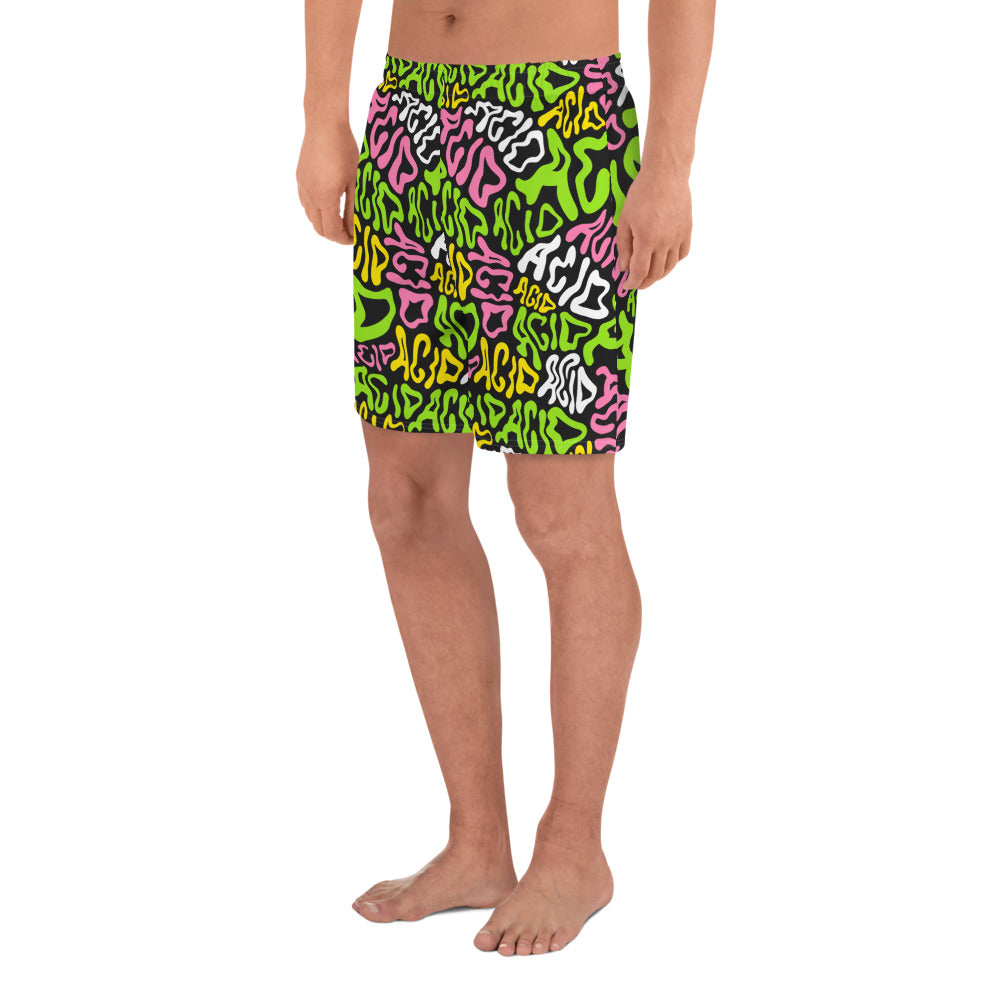 Candy Acid Recycled Athletic Shorts