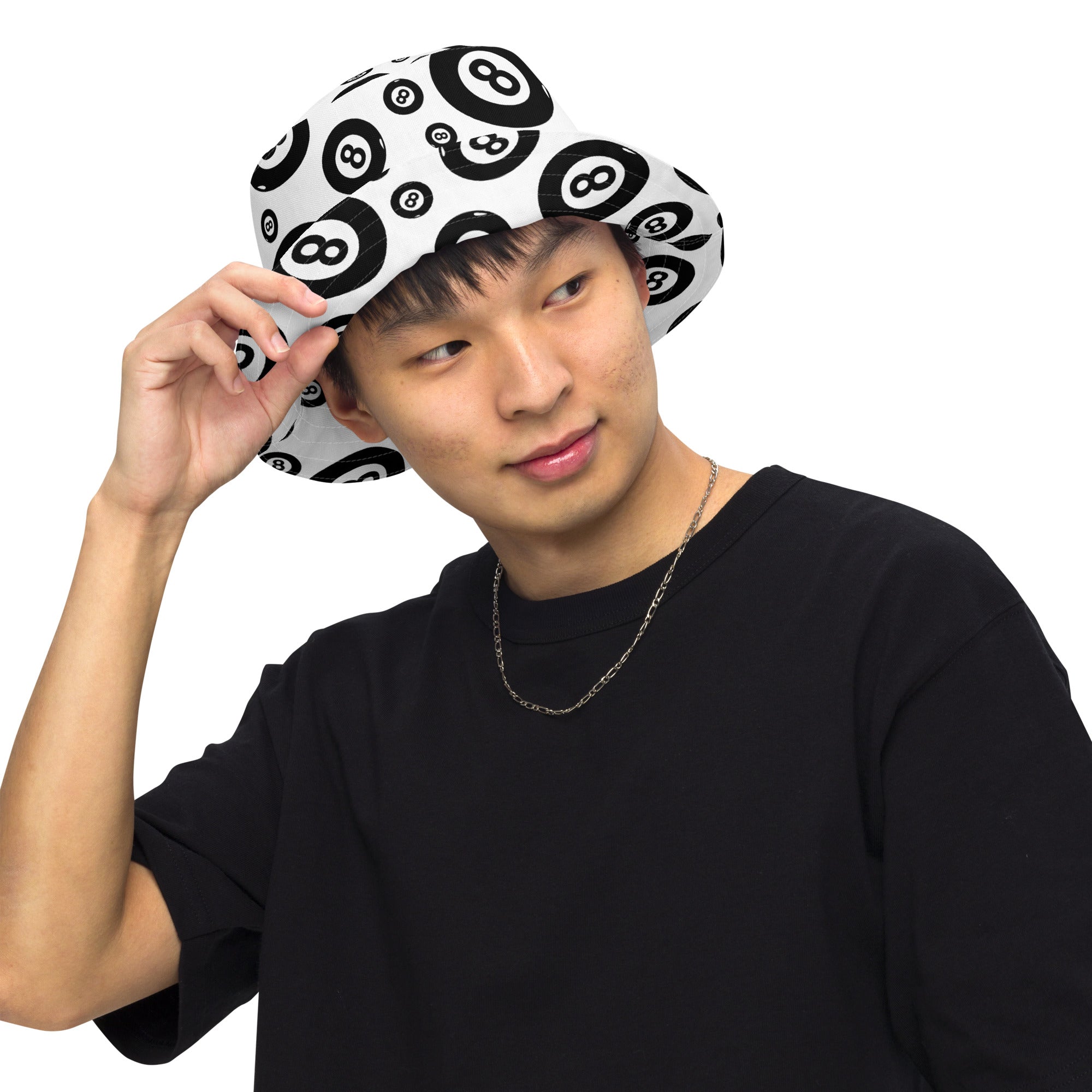 Eight Ball Reversible Bucket Hat