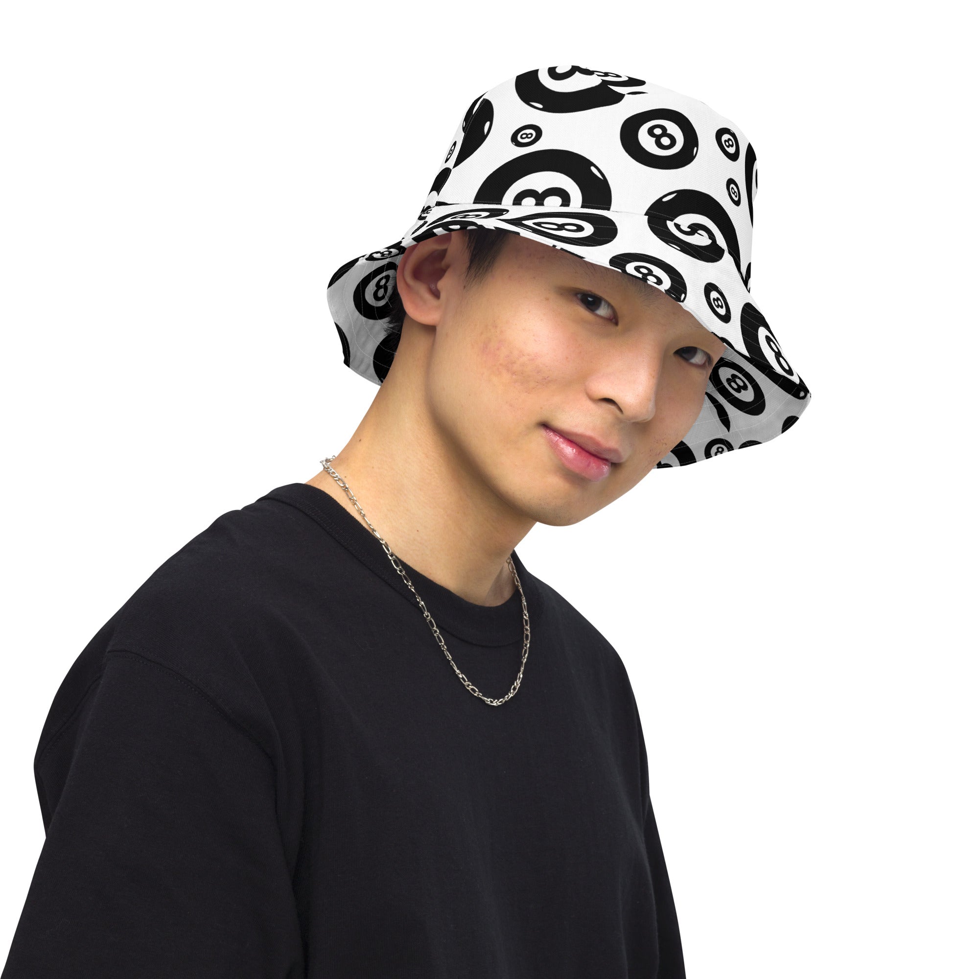 Eight Ball Reversible Bucket Hat