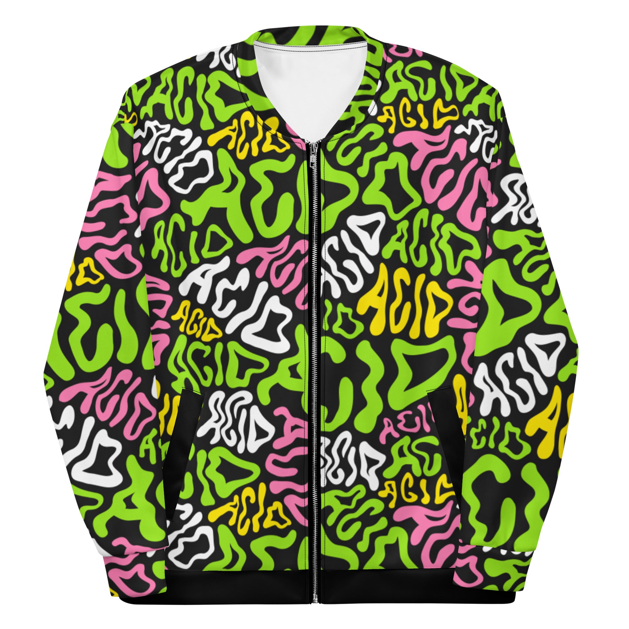 Candy Acid Jacket, Zip-Up Jacket, - One Stop Rave