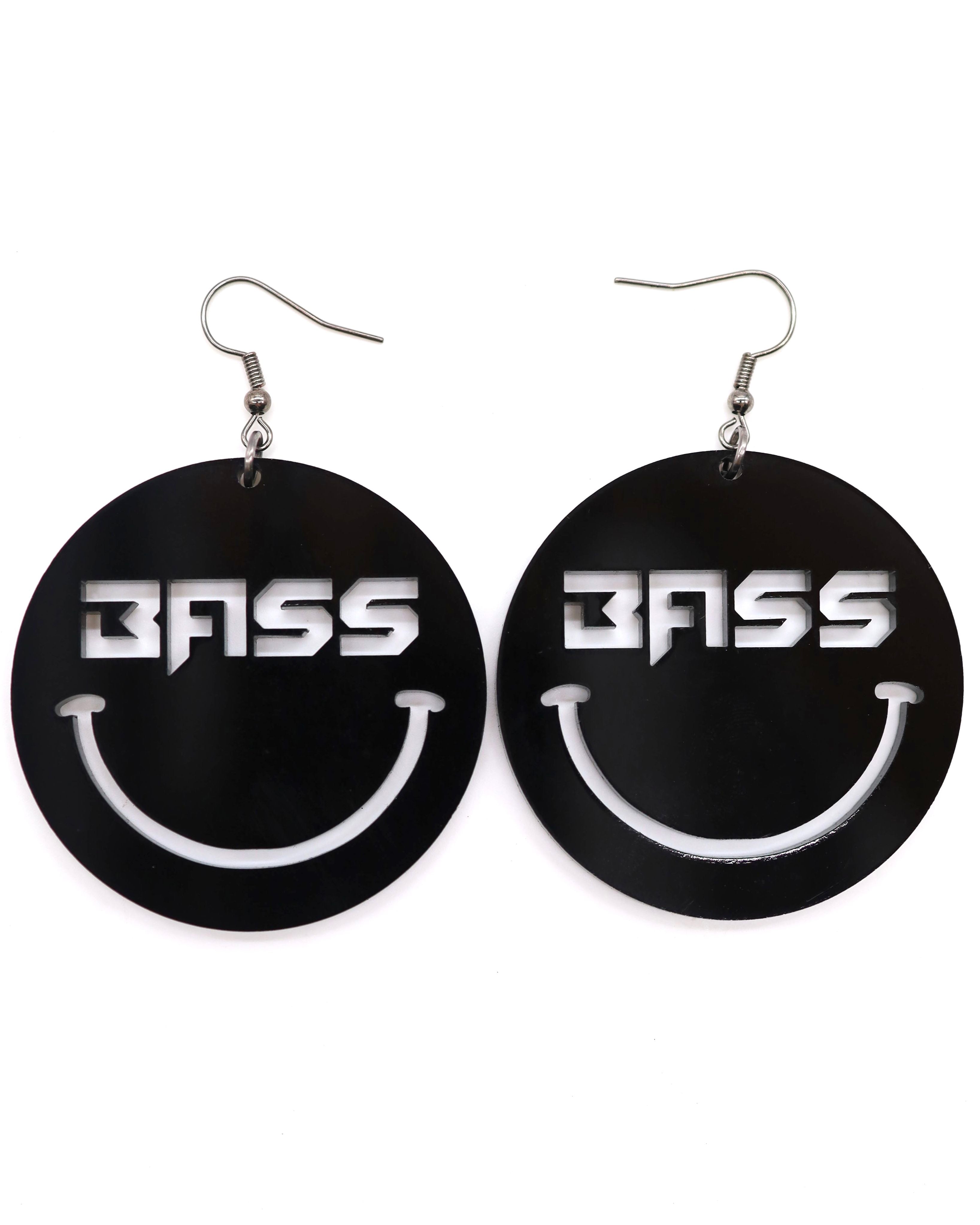 Basshead Earrings, Dangle Earrings, - One Stop Rave