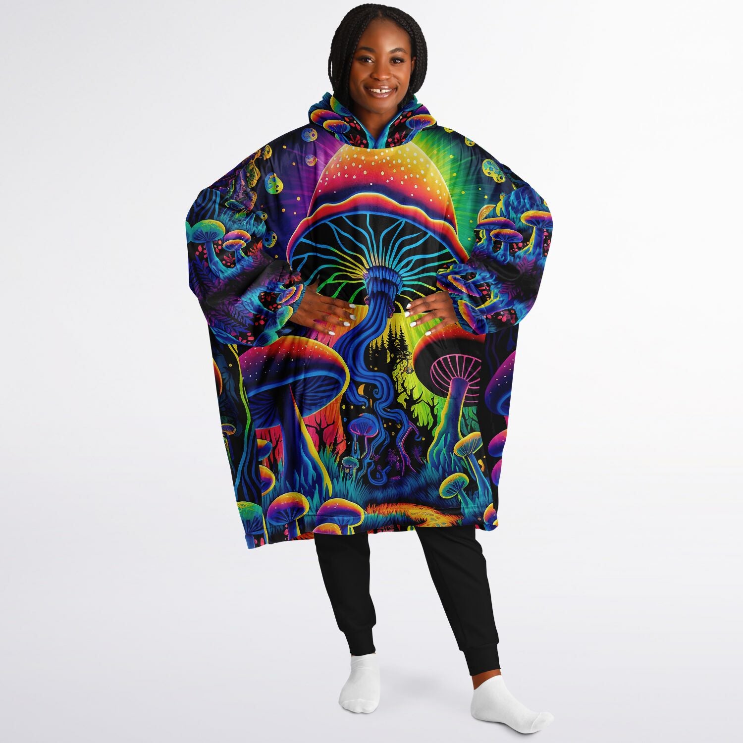 Mushroom Land Cloud Hoodie
