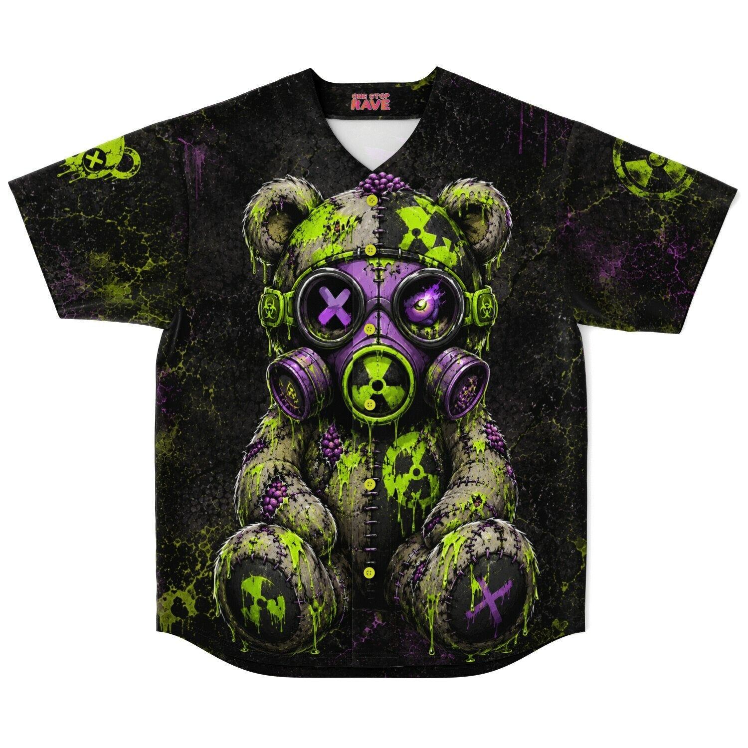 Toxic Teddy Baseball Jersey