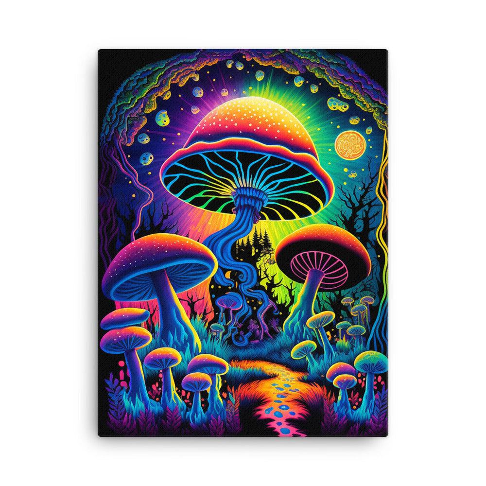 Mushroom Land Canvas