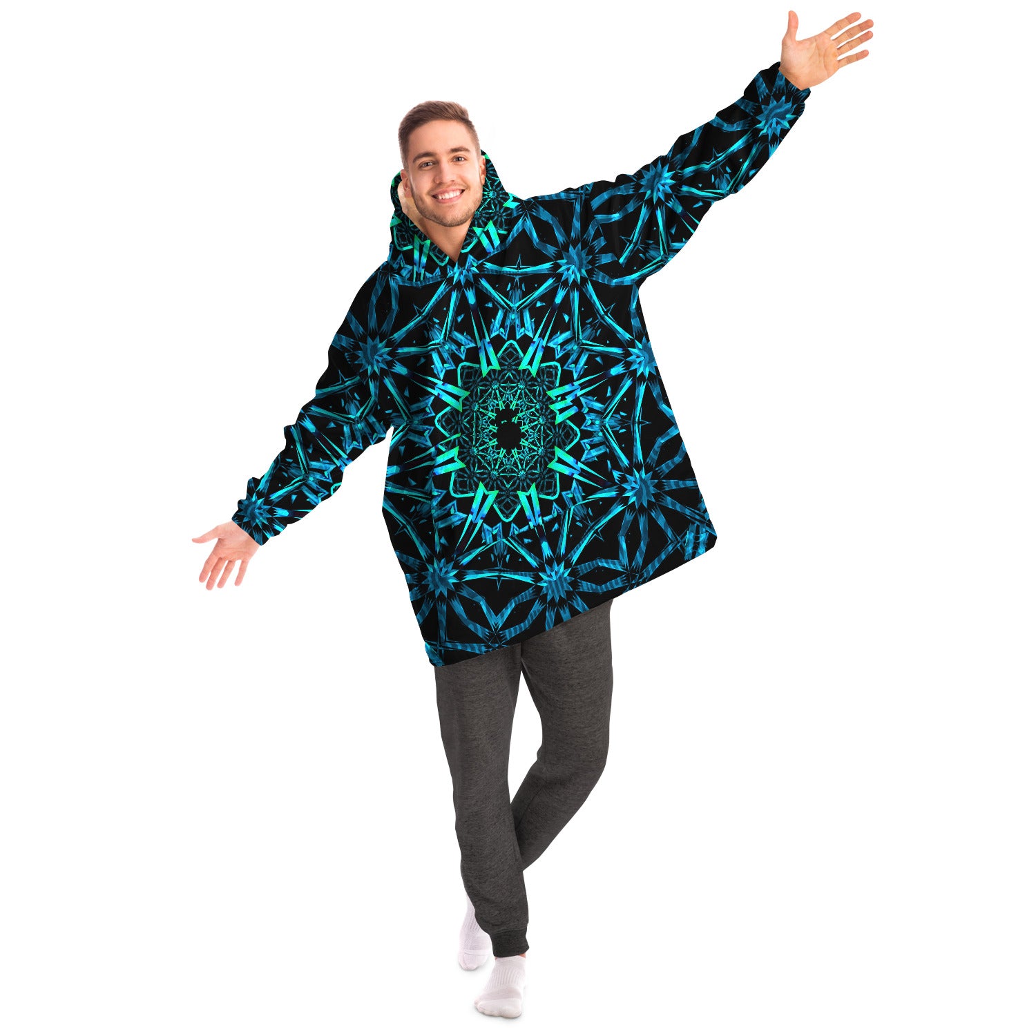 Fractals Hug Hoodie