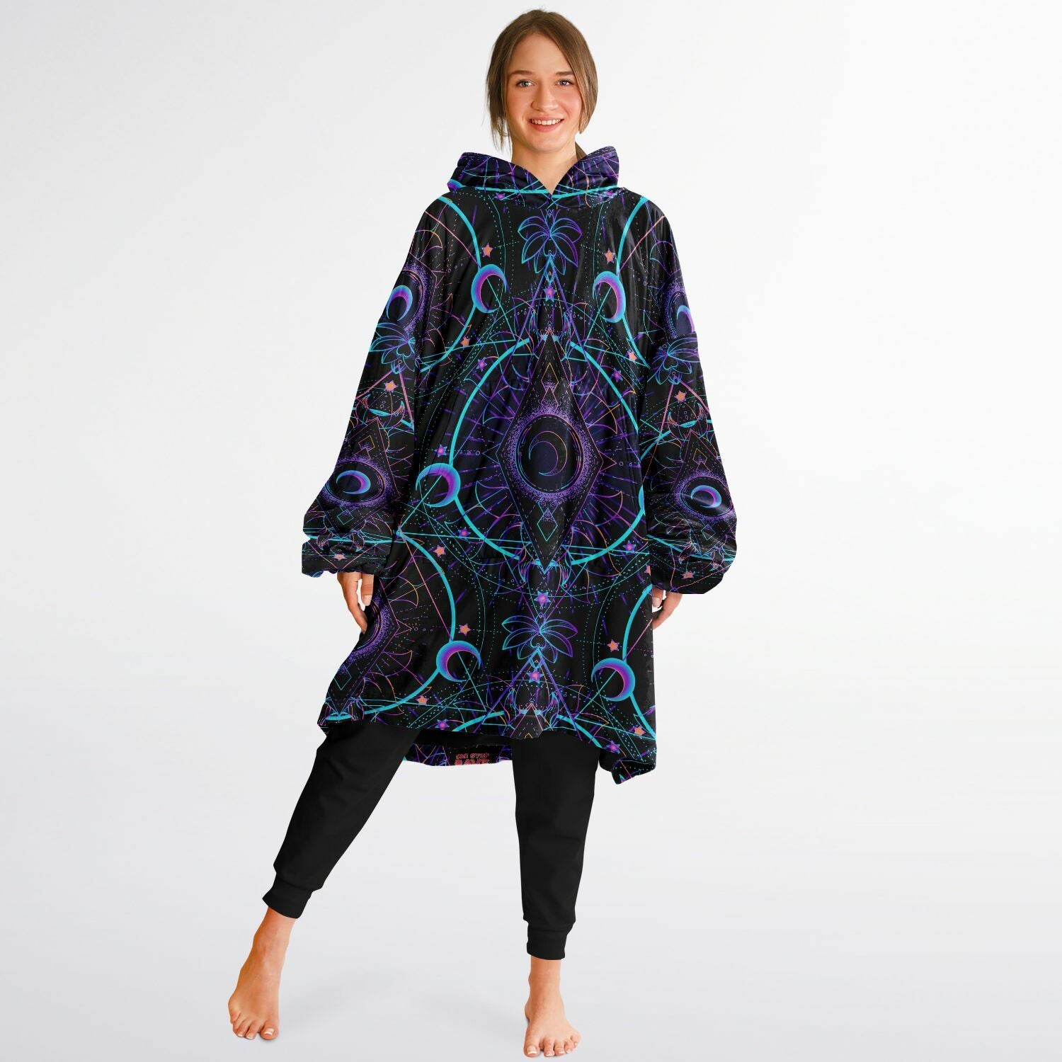 Mushroom Astrology Cloud Hoodie