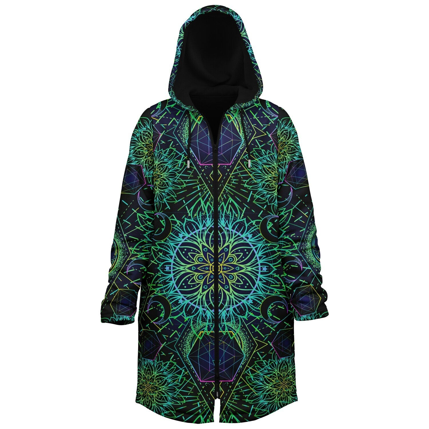 Tranquility Zipper Plush Cloak