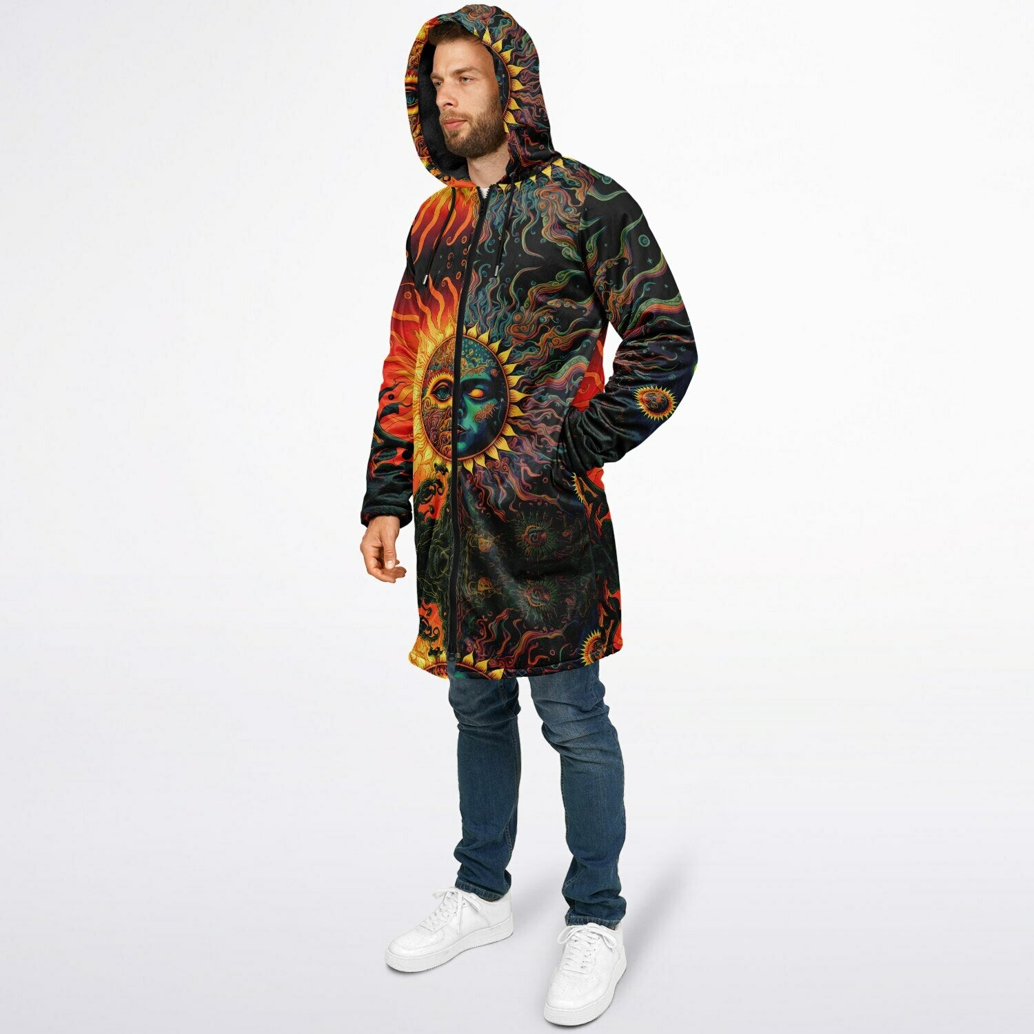 Apollo Zipper Plush Cloak