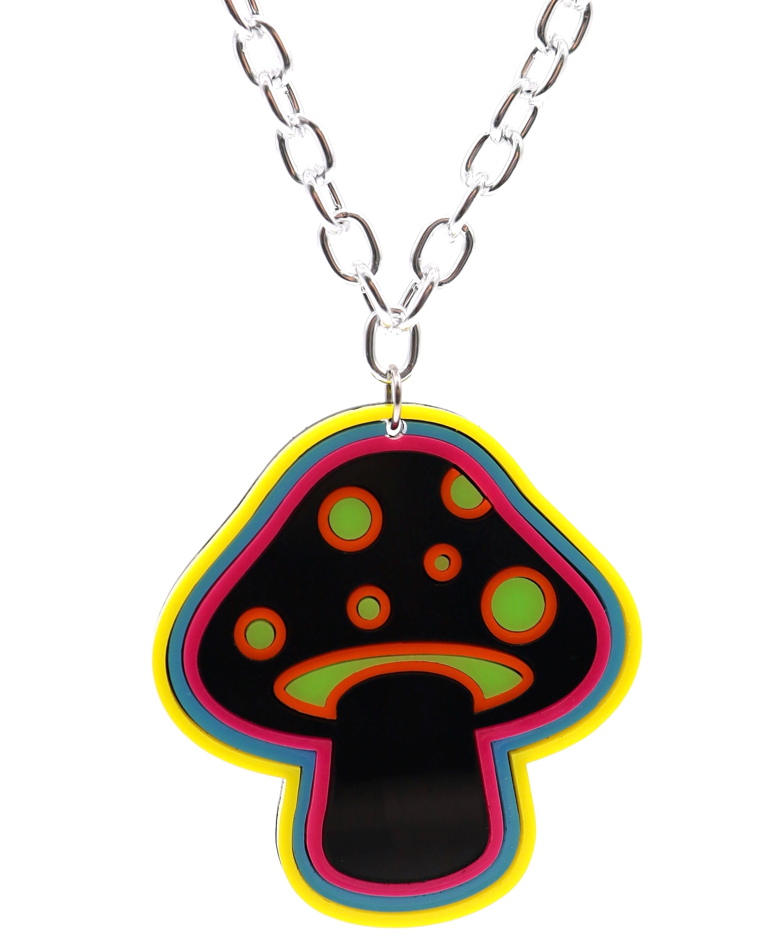 Electric Shroom Choker Necklace, Choker, - One Stop Rave