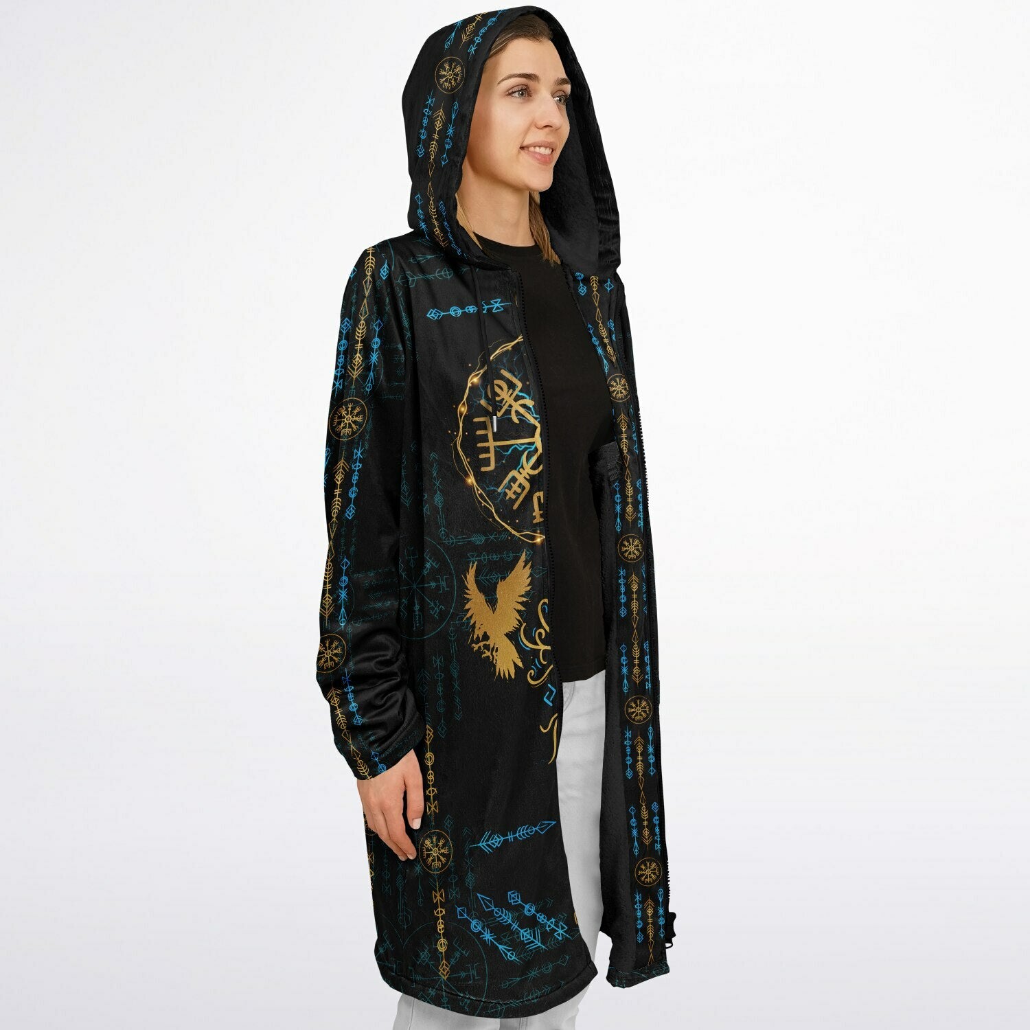 Cape en peluche à fermeture éclair Stormraven 