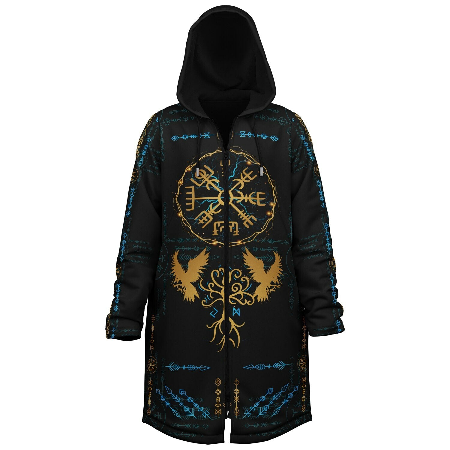 Cape en peluche à fermeture éclair Stormraven 