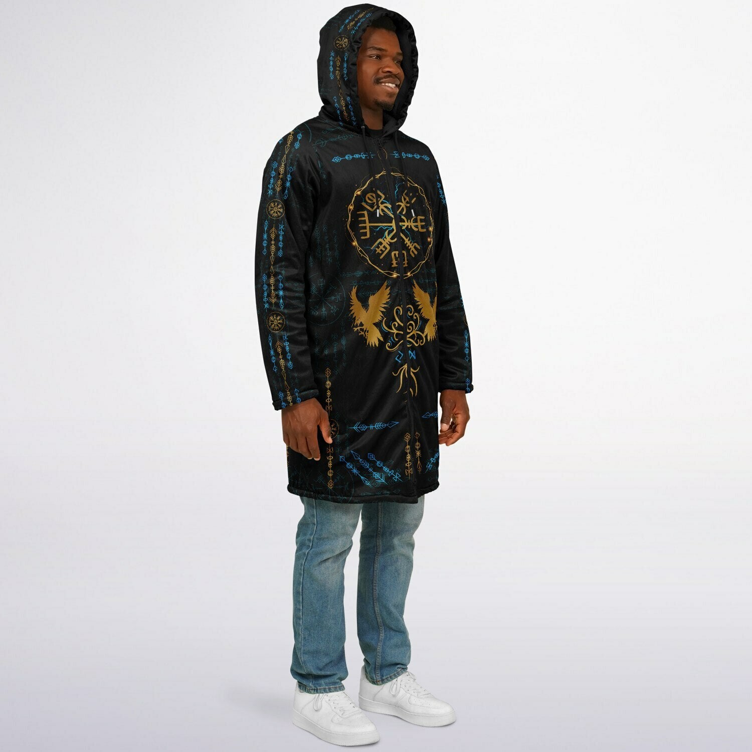 Cape en peluche à fermeture éclair Stormraven 