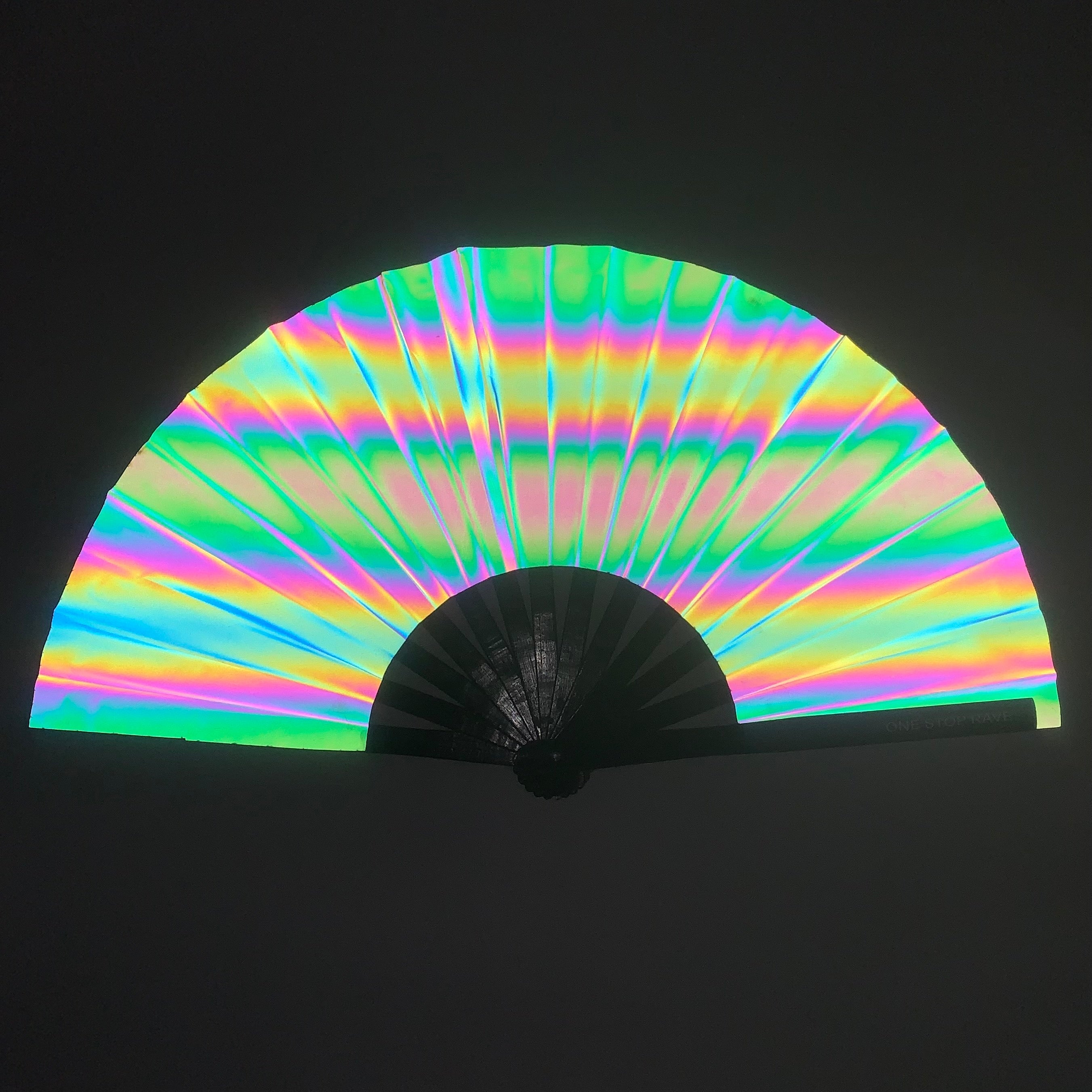 Frog Rave Fan Large & Mini Hand Fans | Rave Fans | Festival Fans | OSR