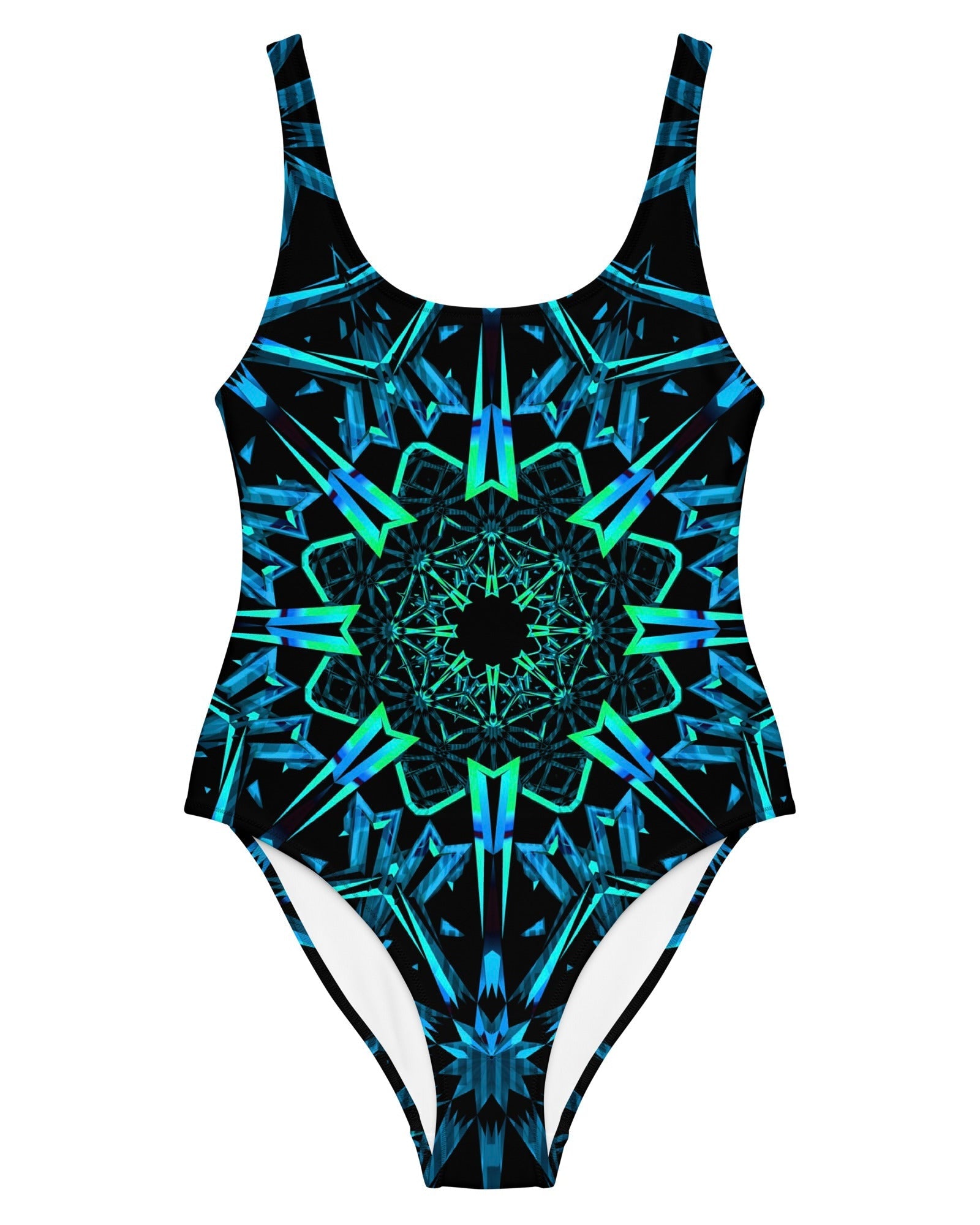 Front View Of The Fractals Bodysuit