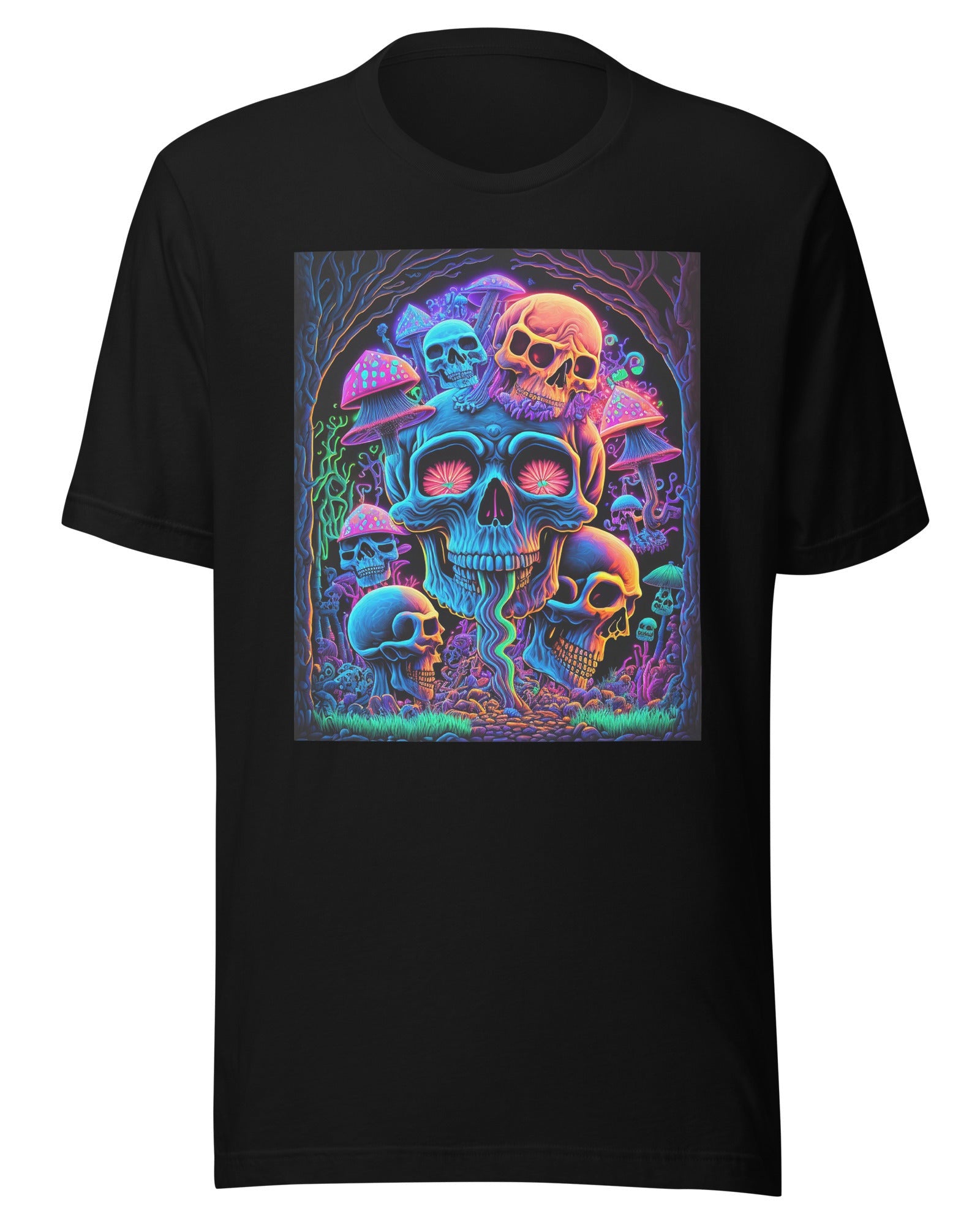 Psychedelic Skull Sanctuary T-Shirt