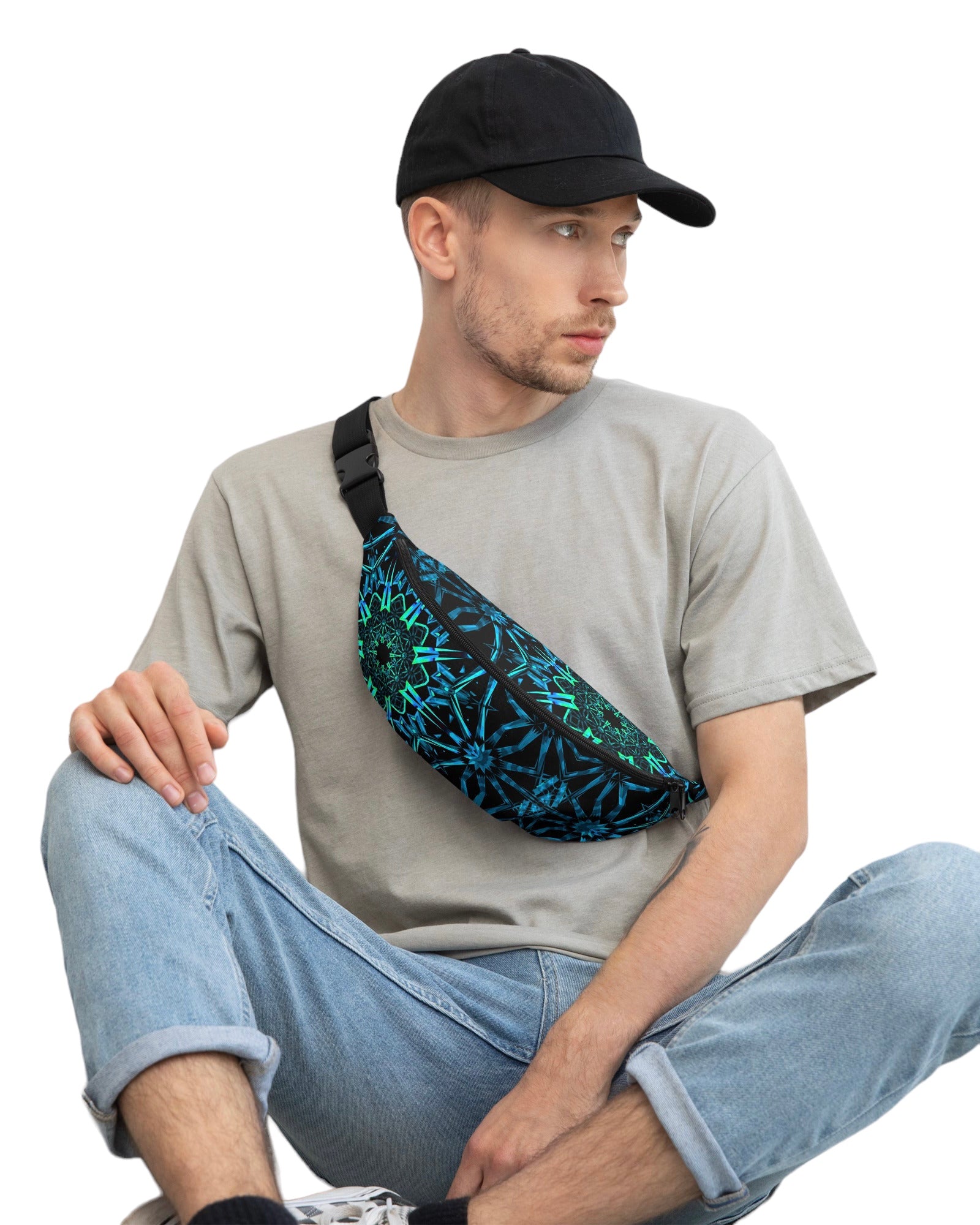 Psychedelic cheap fanny pack