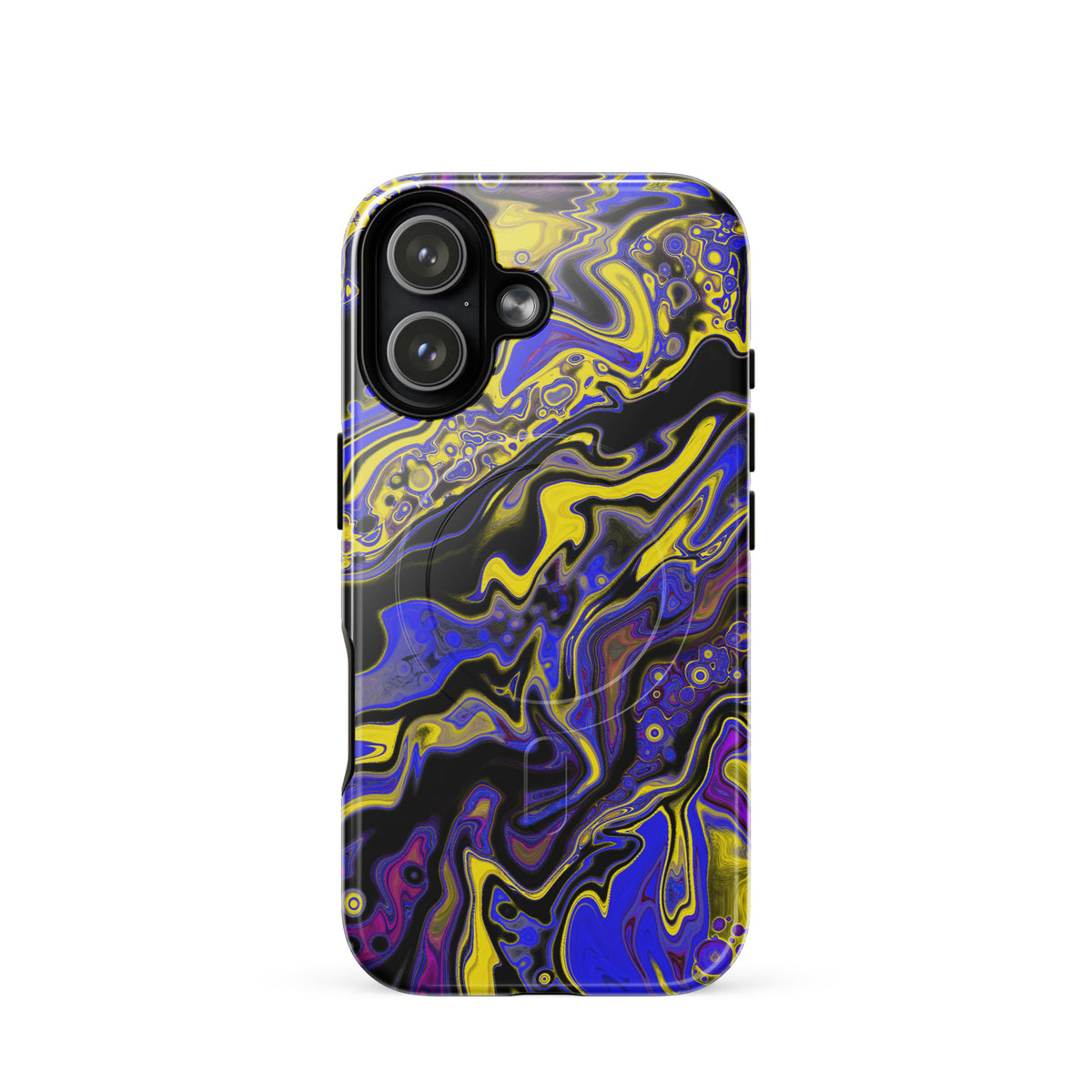 Teletech Phone Case Rave Electric Swirl MagSafe® Tough iPhone® 14–17 Case | Rave & Festival ...