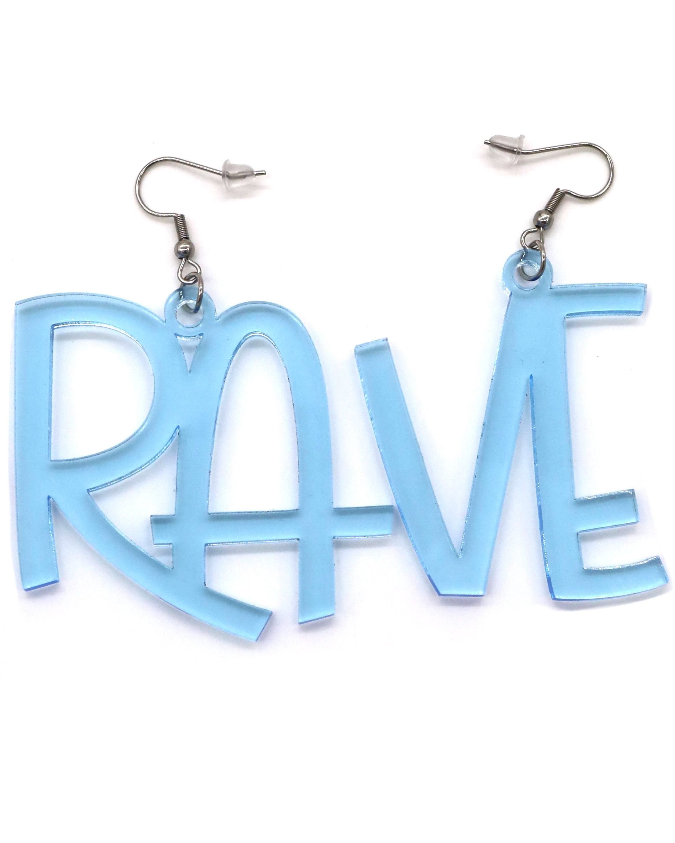 Rave Earrings, Dangle Earrings, - One Stop Rave
