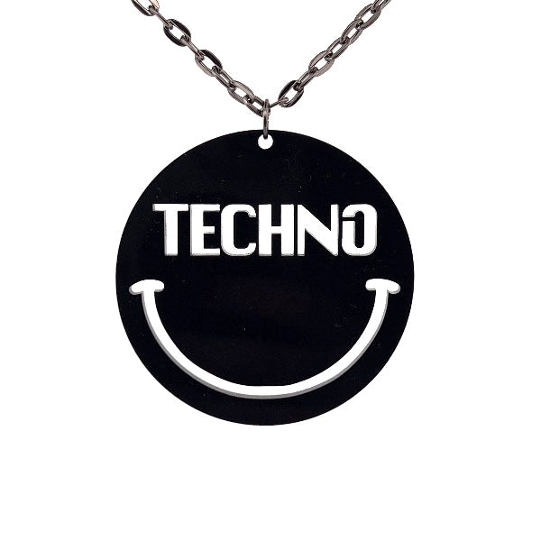 Techno Head Choker Necklace, Choker, - One Stop Rave