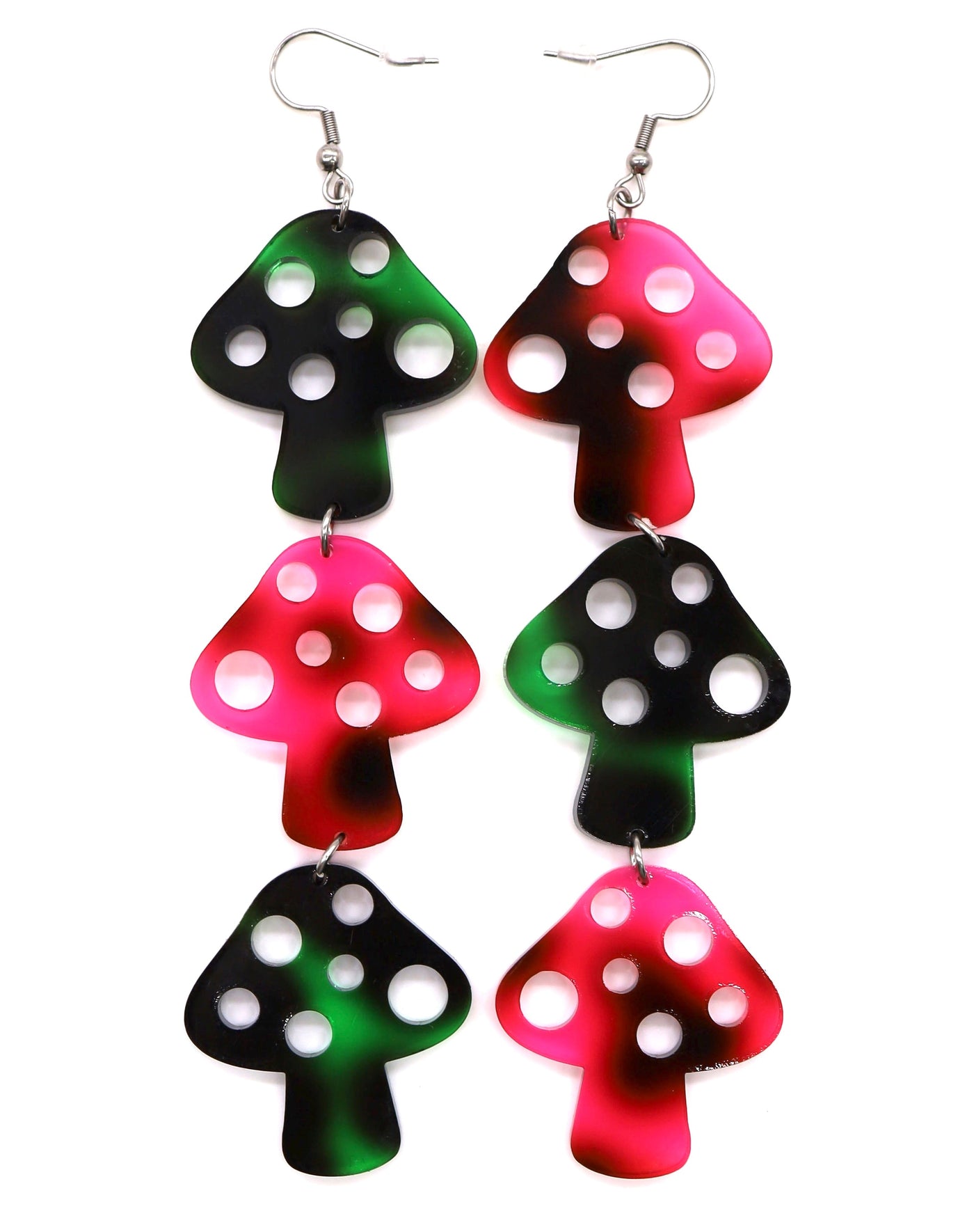 Acrylic Rave Earrings | Rave Accessories | Handmade | One Stop Rave