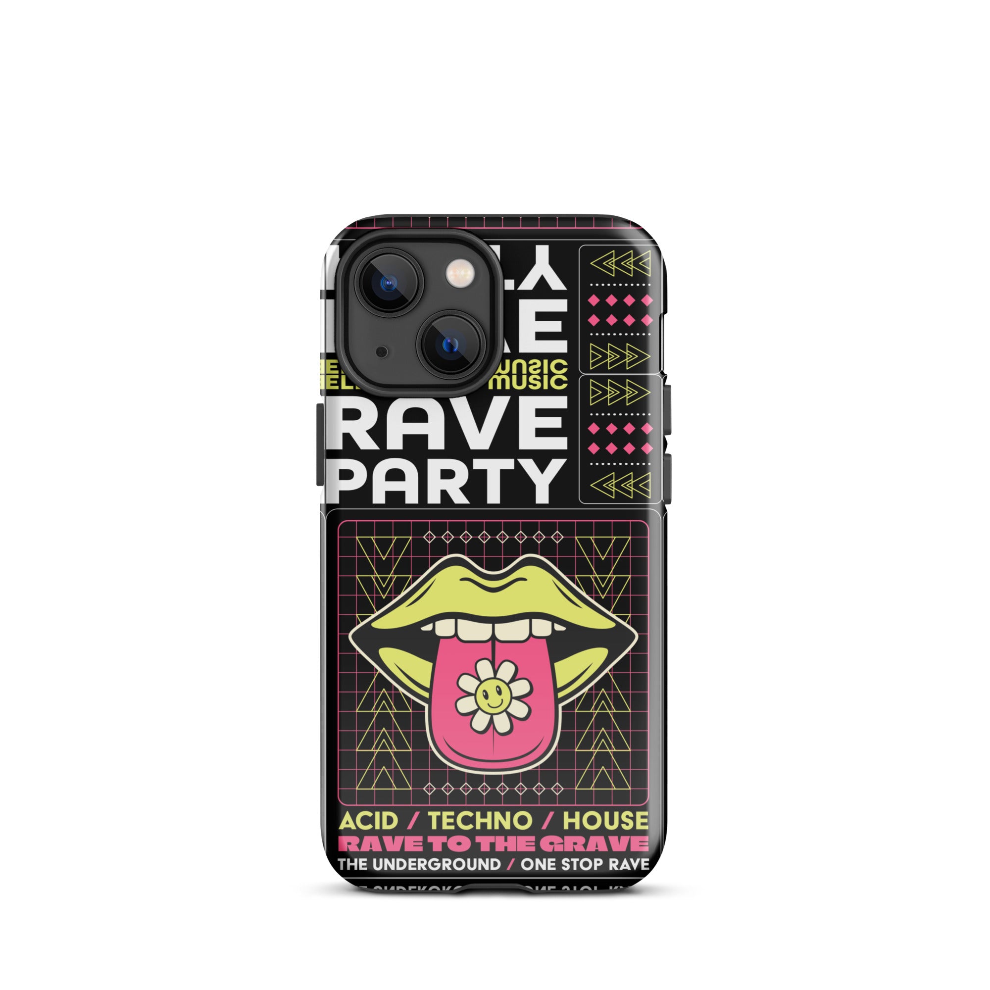 90s Rave Party Tough Case for iPhone®