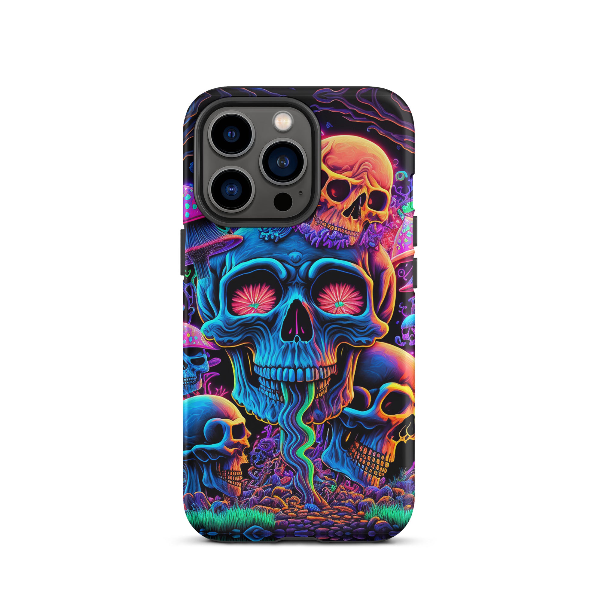Psychedelic Skull Sanctuary Tough Case for iPhone®