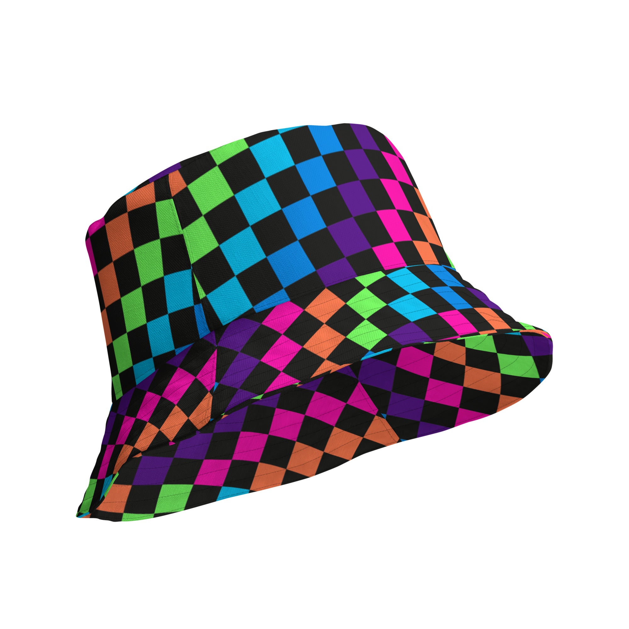 Kandi Kid Reversible Bucket Hat, , - One Stop Rave