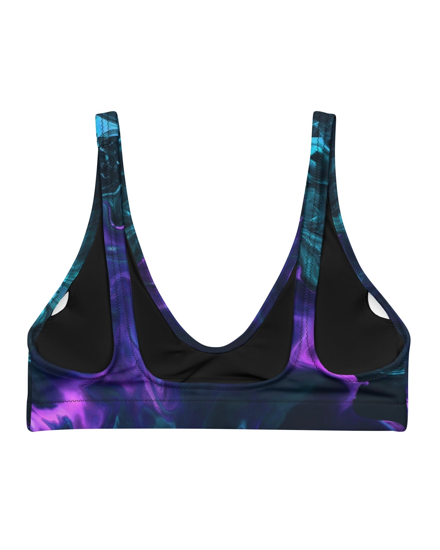 Lucy Recycled Padded V-Top, V-Top, - One Stop Rave
