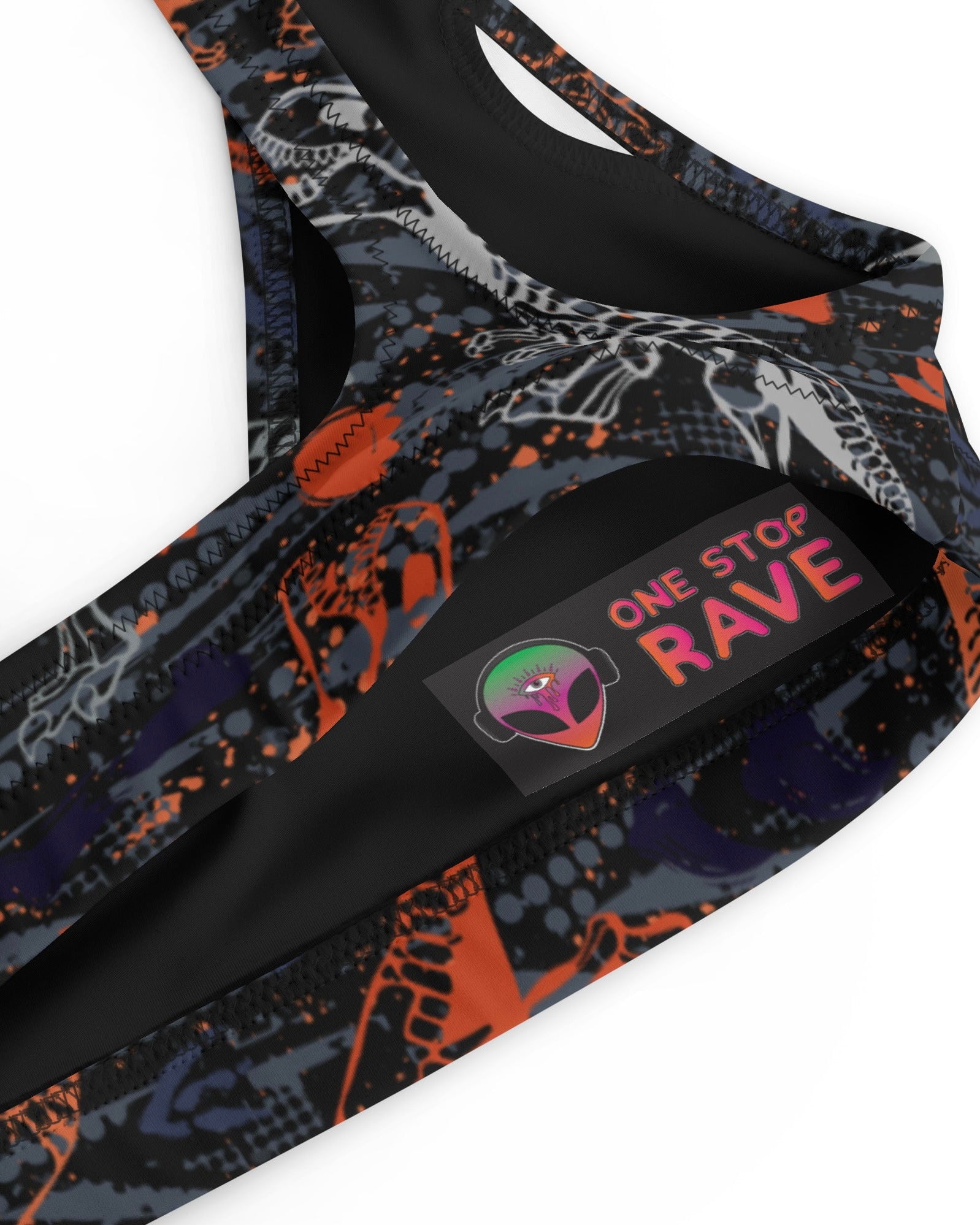 T-Wrecked Recycled Padded V-Top, V-Top, - One Stop Rave