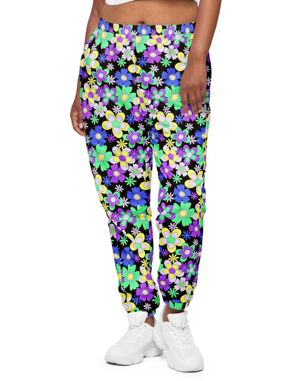 Crazy Daisy Track Pants, Track Pants, - One Stop Rave